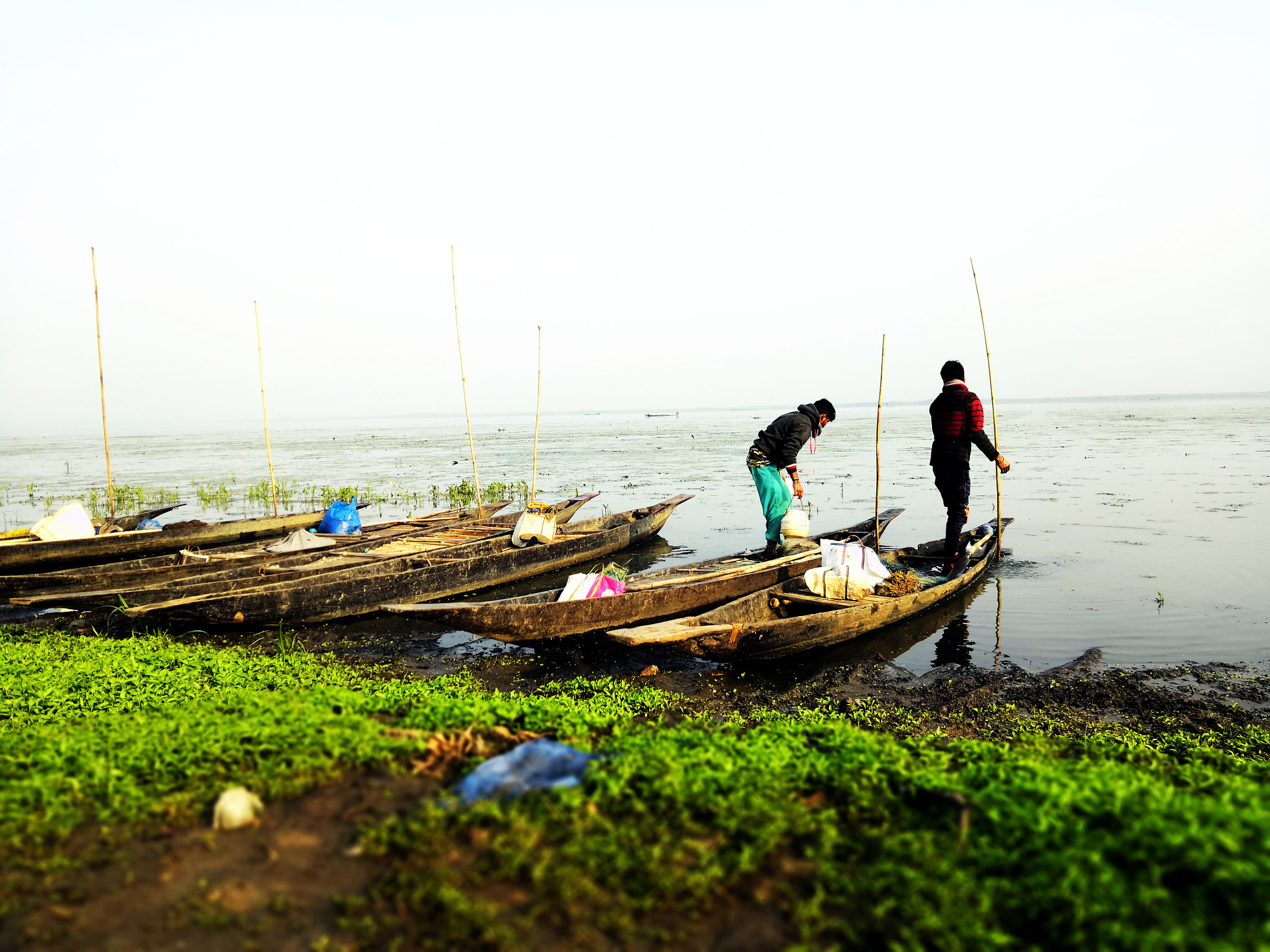 HUAWEI Honor View 10 sample photo. Morning fishing photography
