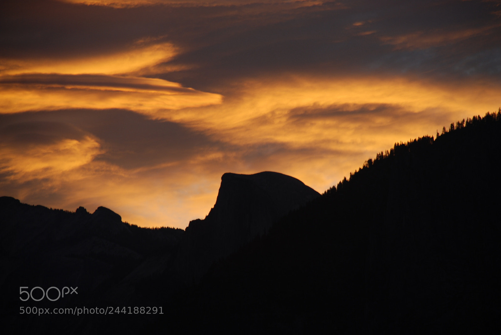 Nikon D80 sample photo. Sunrise in yosemite. photography