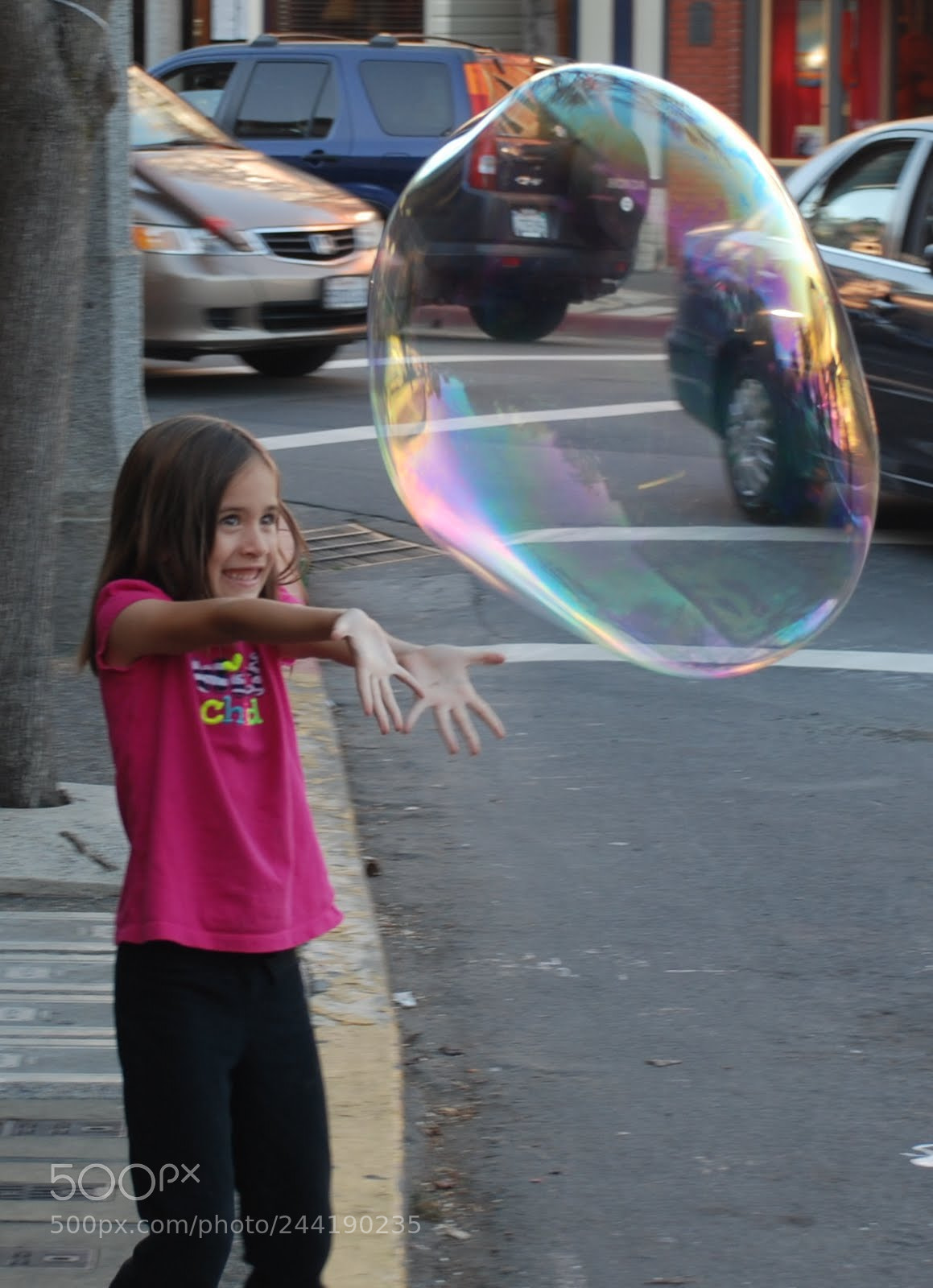 Nikon D80 sample photo. Big bubble photography