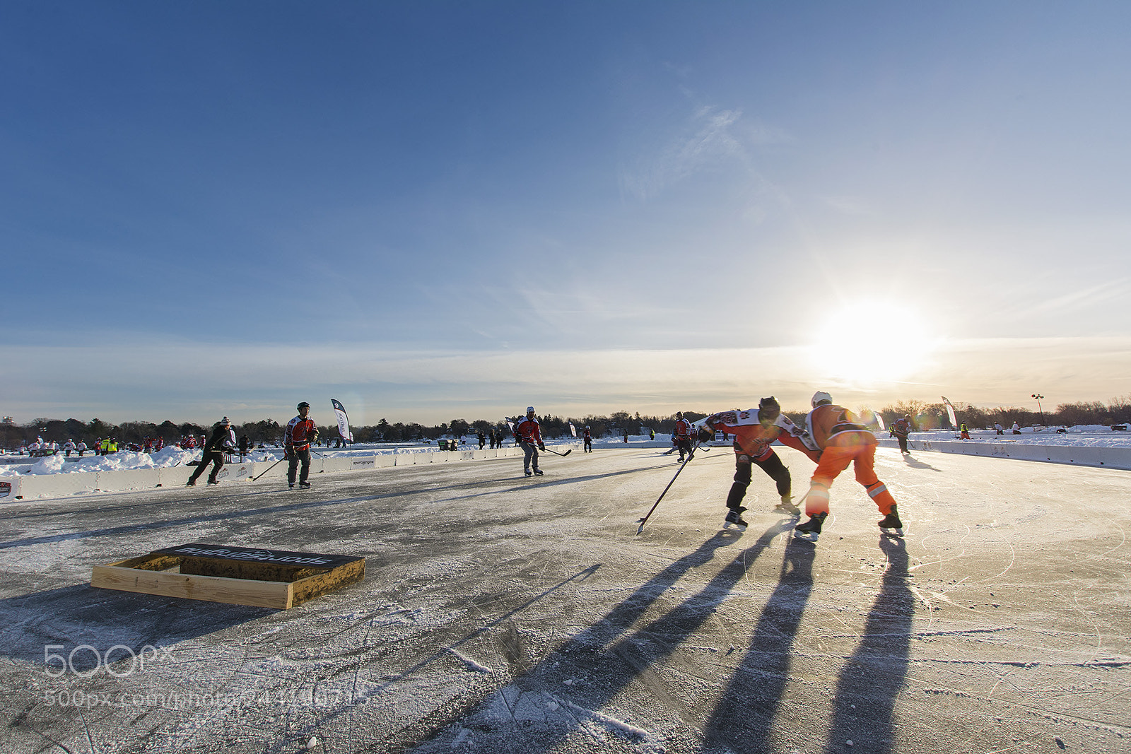 Nikon D7100 sample photo. Us pond hockey 2018 photography