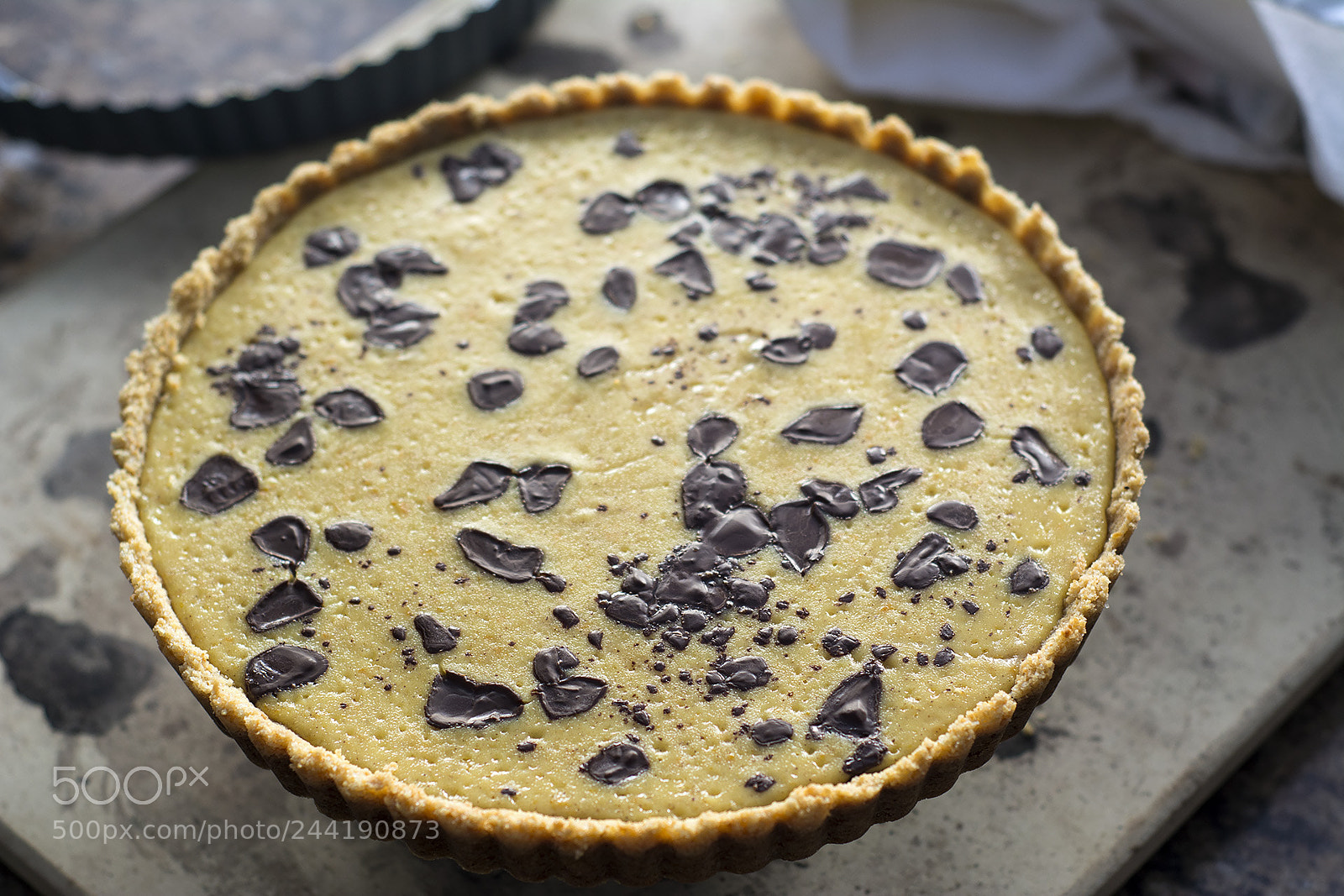 Nikon D7100 sample photo. Chocolate orange tart photography