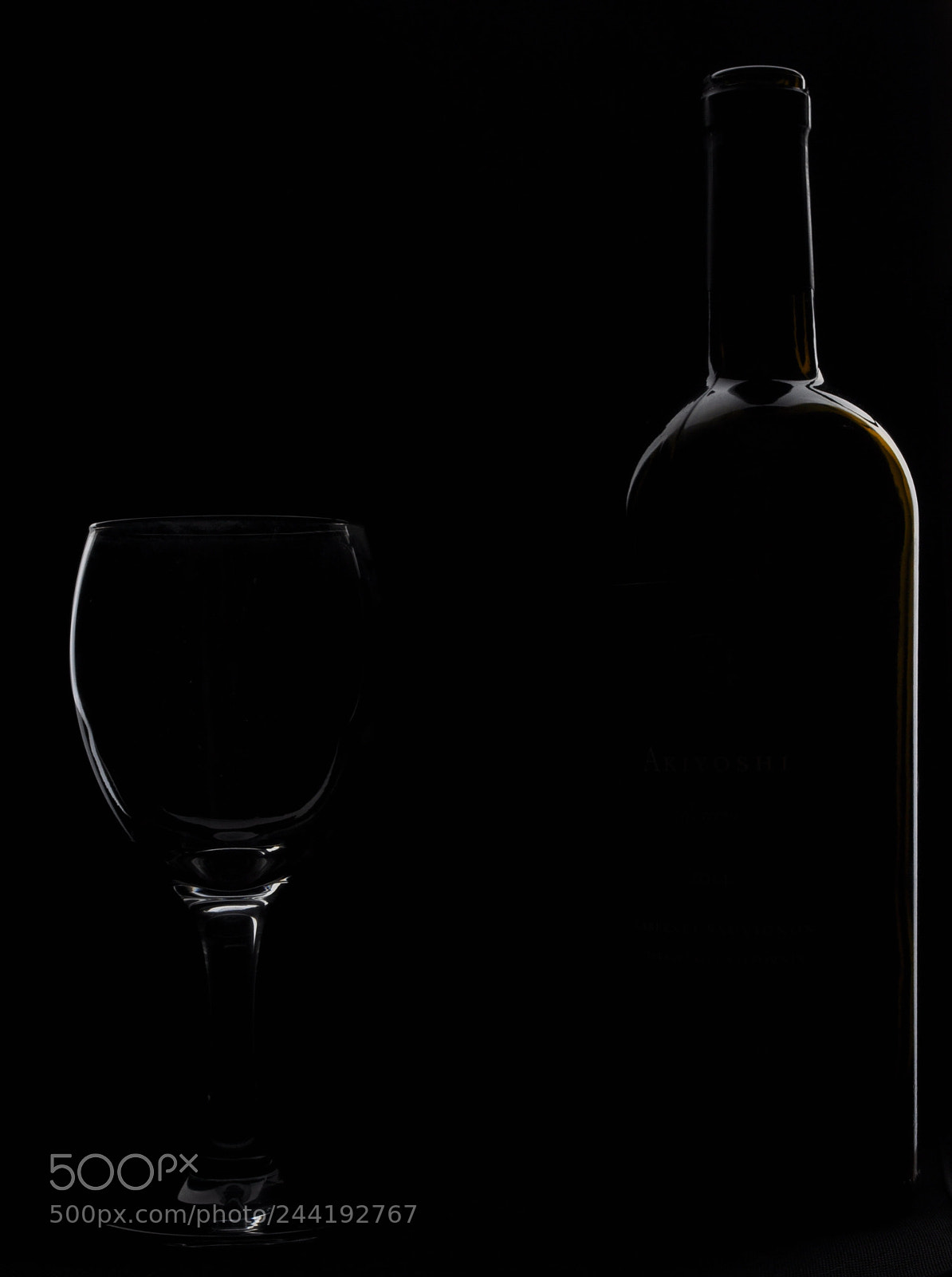 Nikon D5000 sample photo. Wine set photography