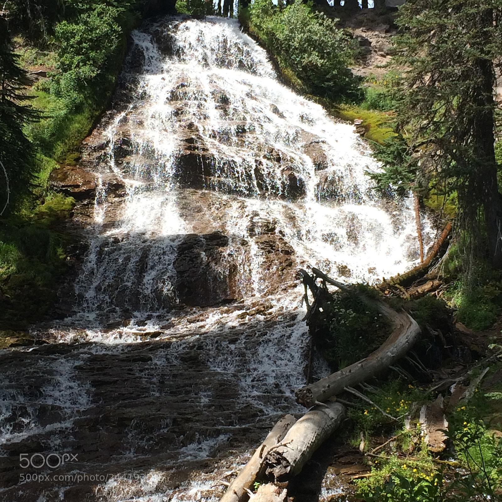 Apple iPhone 5s sample photo. Waterfall photography