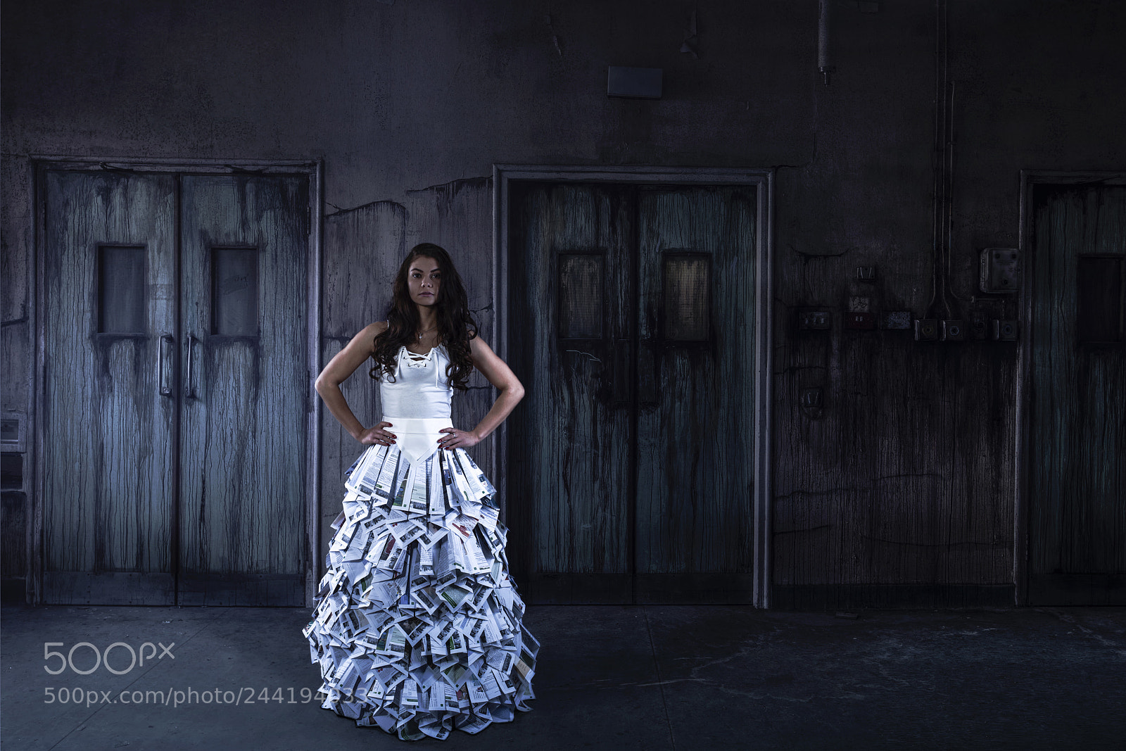 Nikon D700 sample photo. Paperdress photography