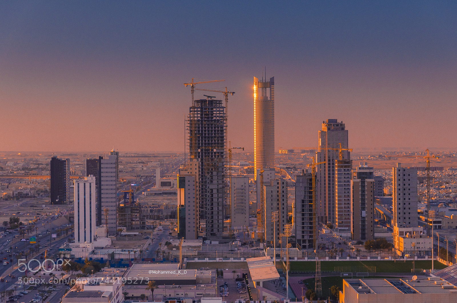 Nikon D90 sample photo. New side of riyadh photography