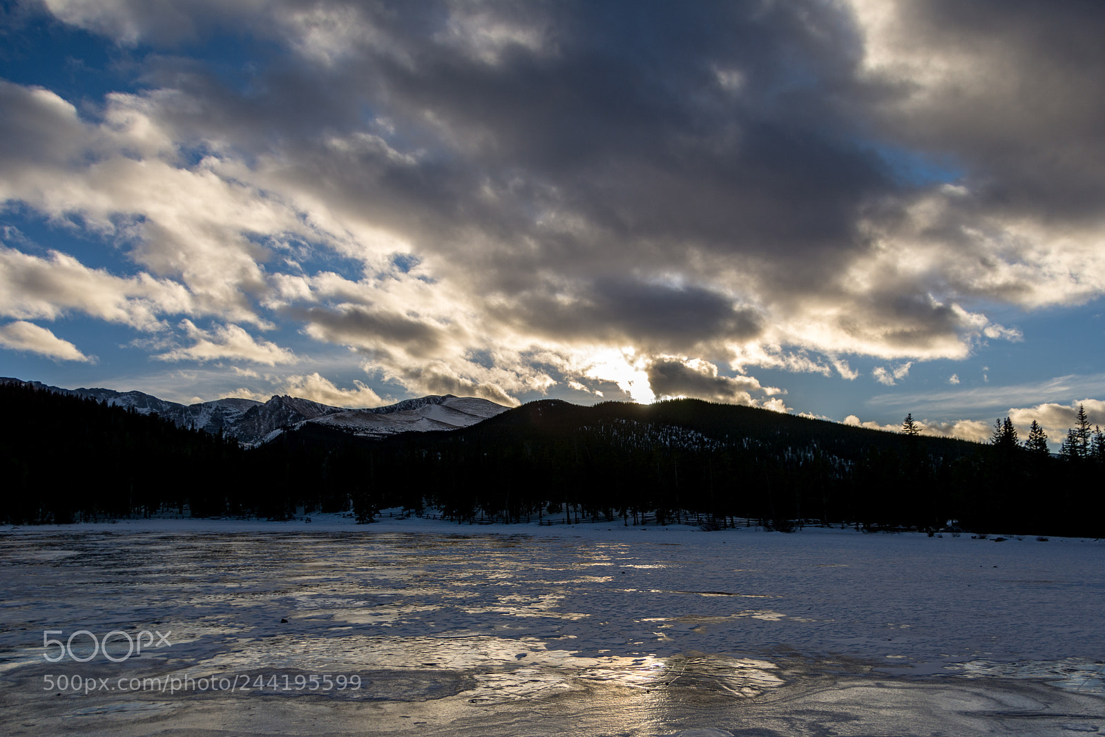 Nikon D7100 sample photo. Icy echo lake photography
