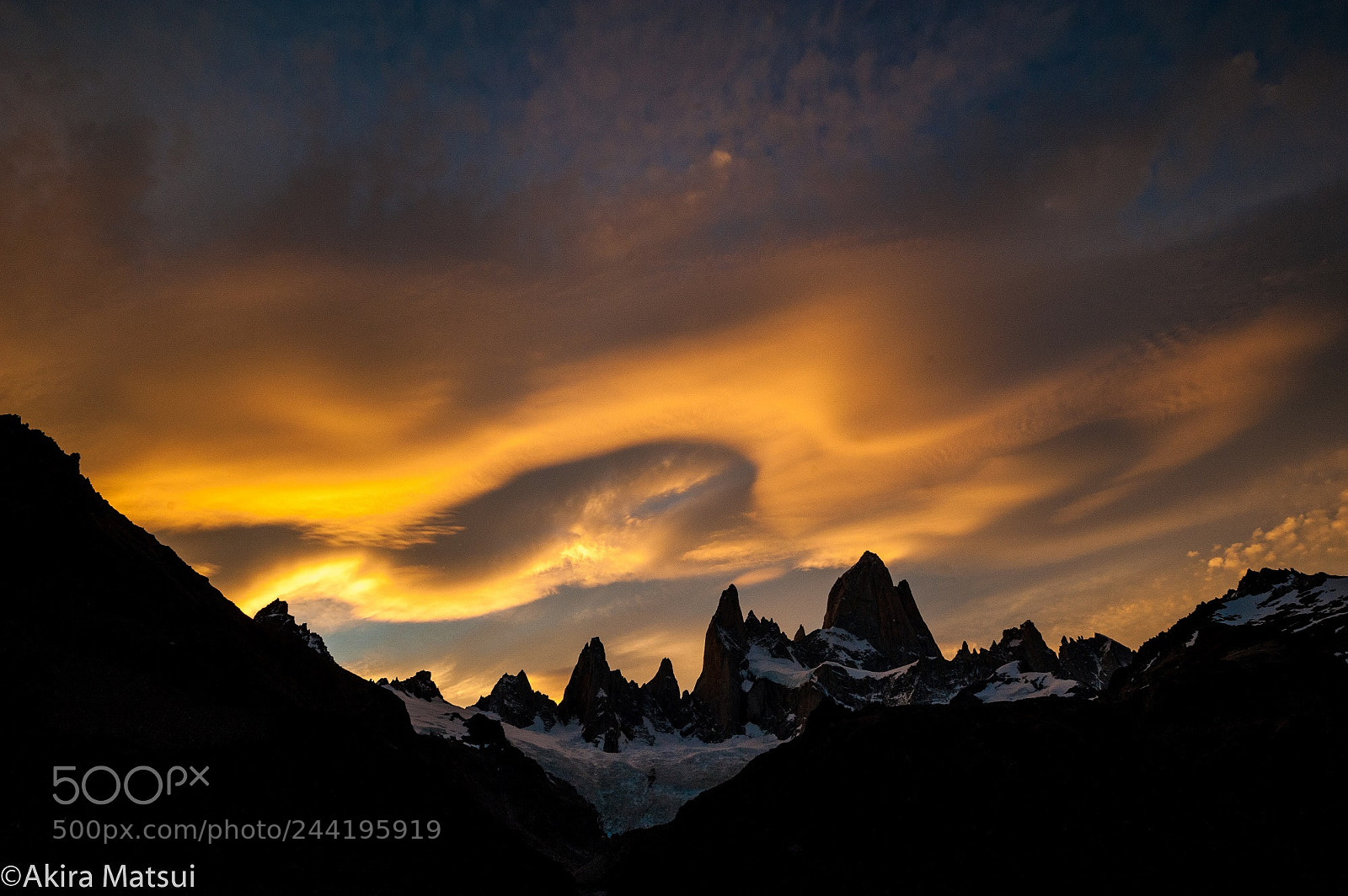Nikon D3 sample photo. Ever-changing clouds in patagonia photography