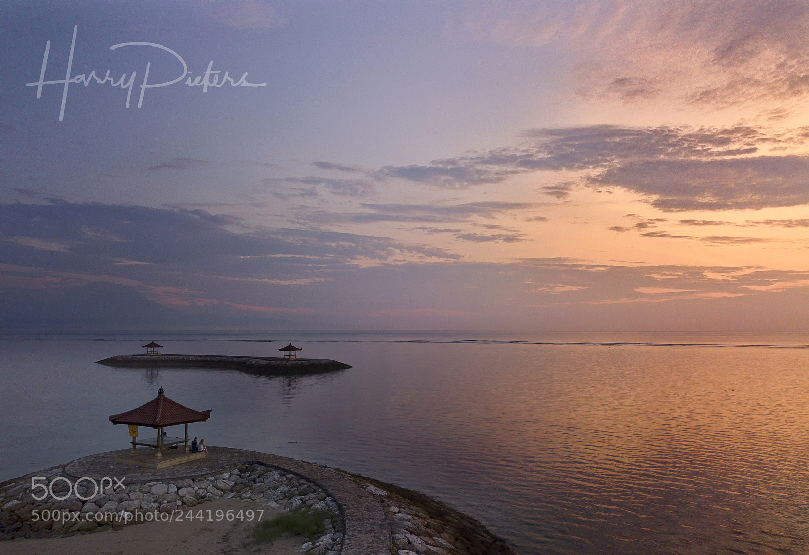 DJI FC220 sample photo. Sunrise spectators photography