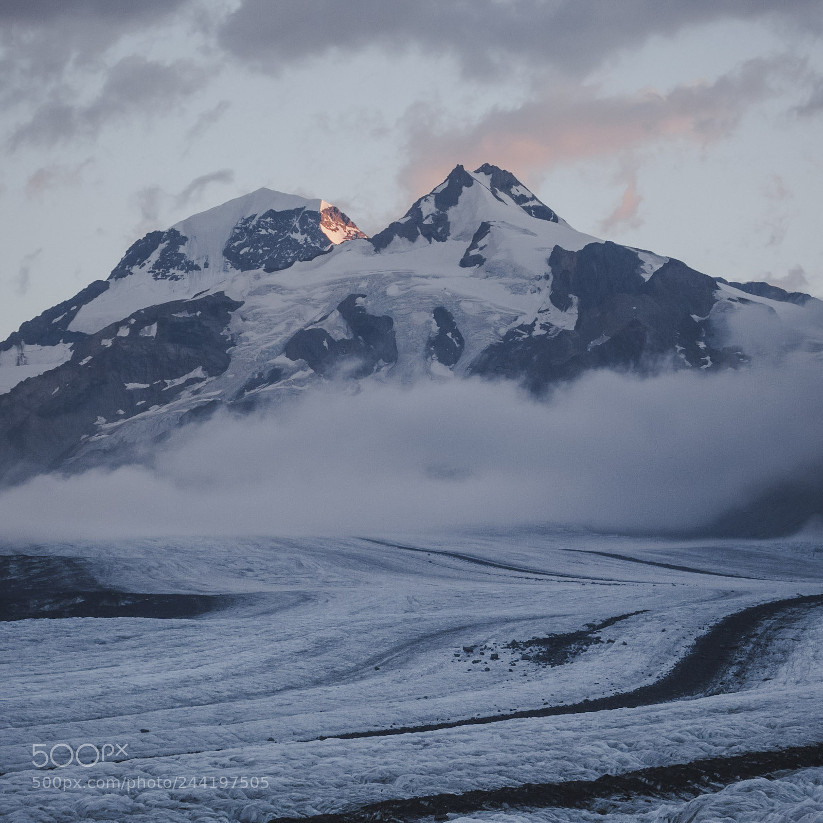 Sony Cyber-shot DSC-RX10 II sample photo. Mornings at the glacier photography