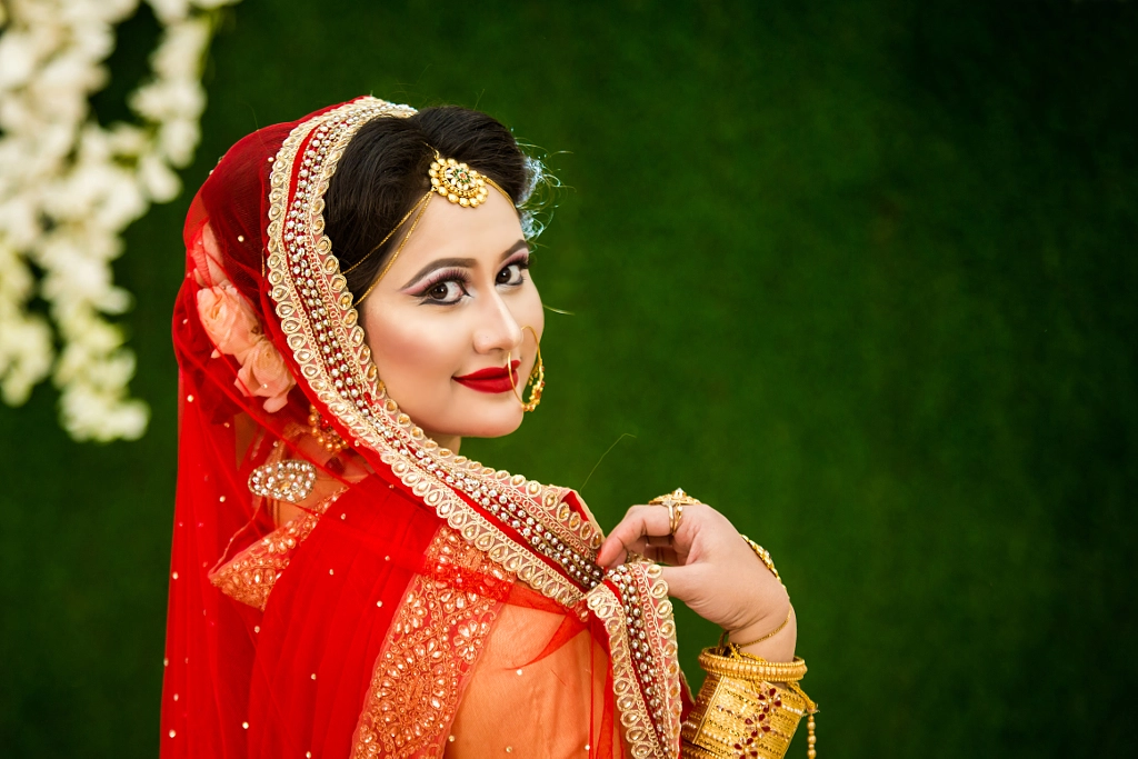 indian bridal portraits