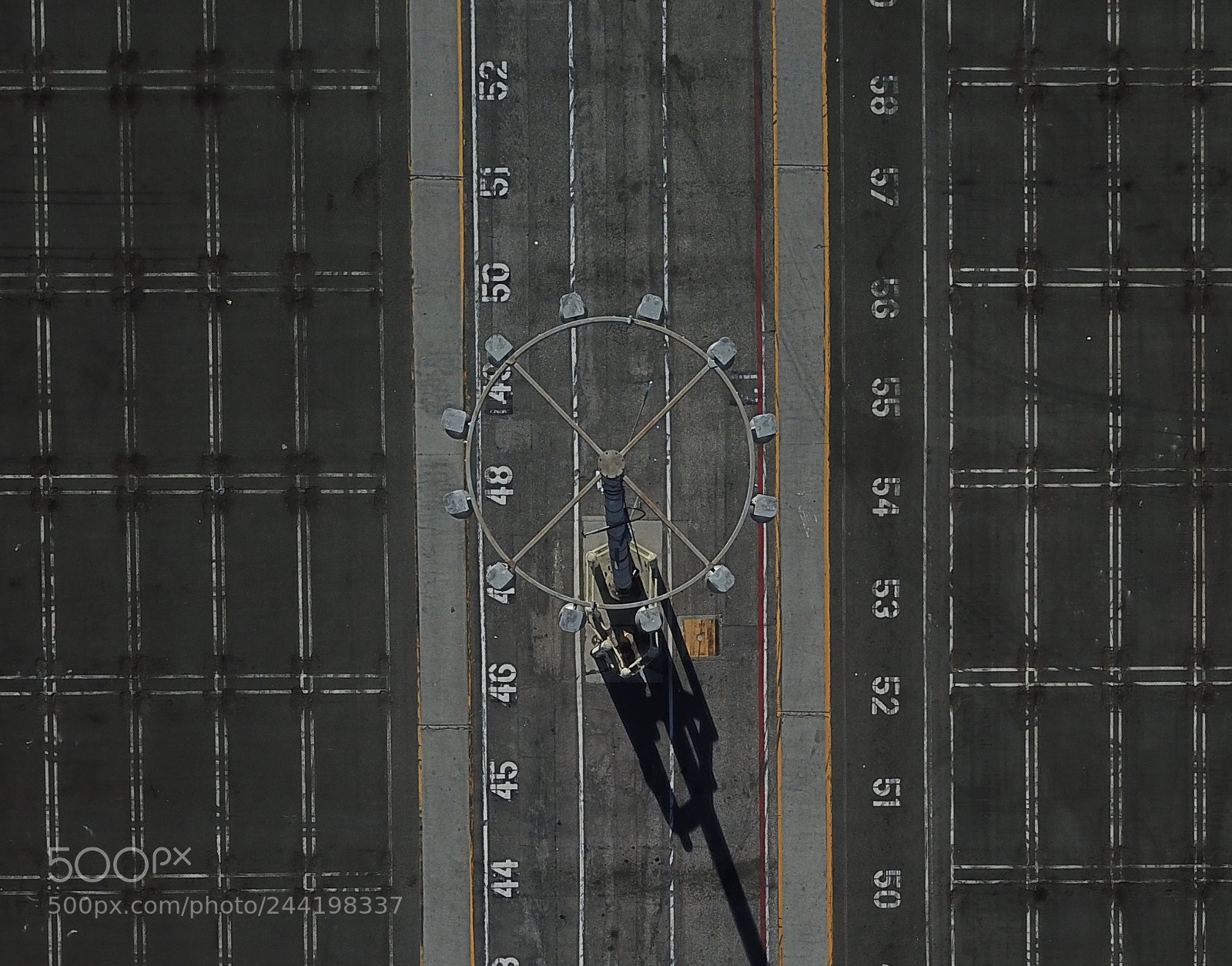 DJI FC220 sample photo. Empty lot photography