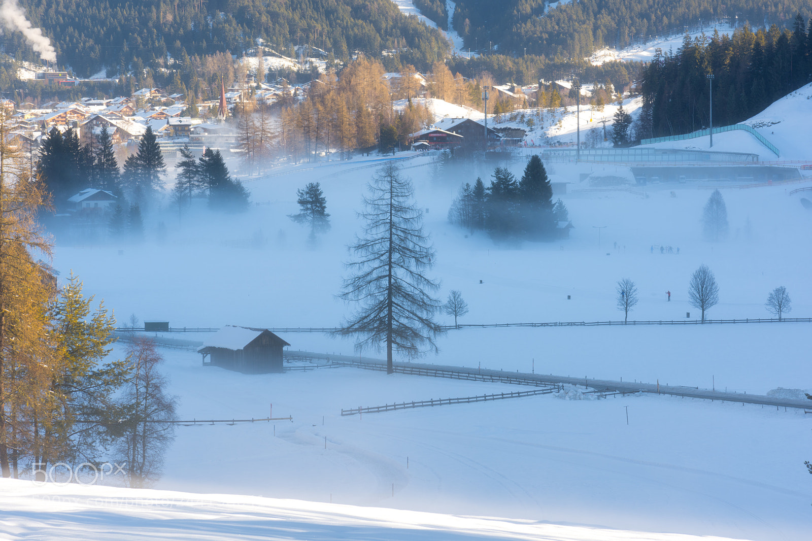 Nikon D7100 sample photo. Foggy morning photography