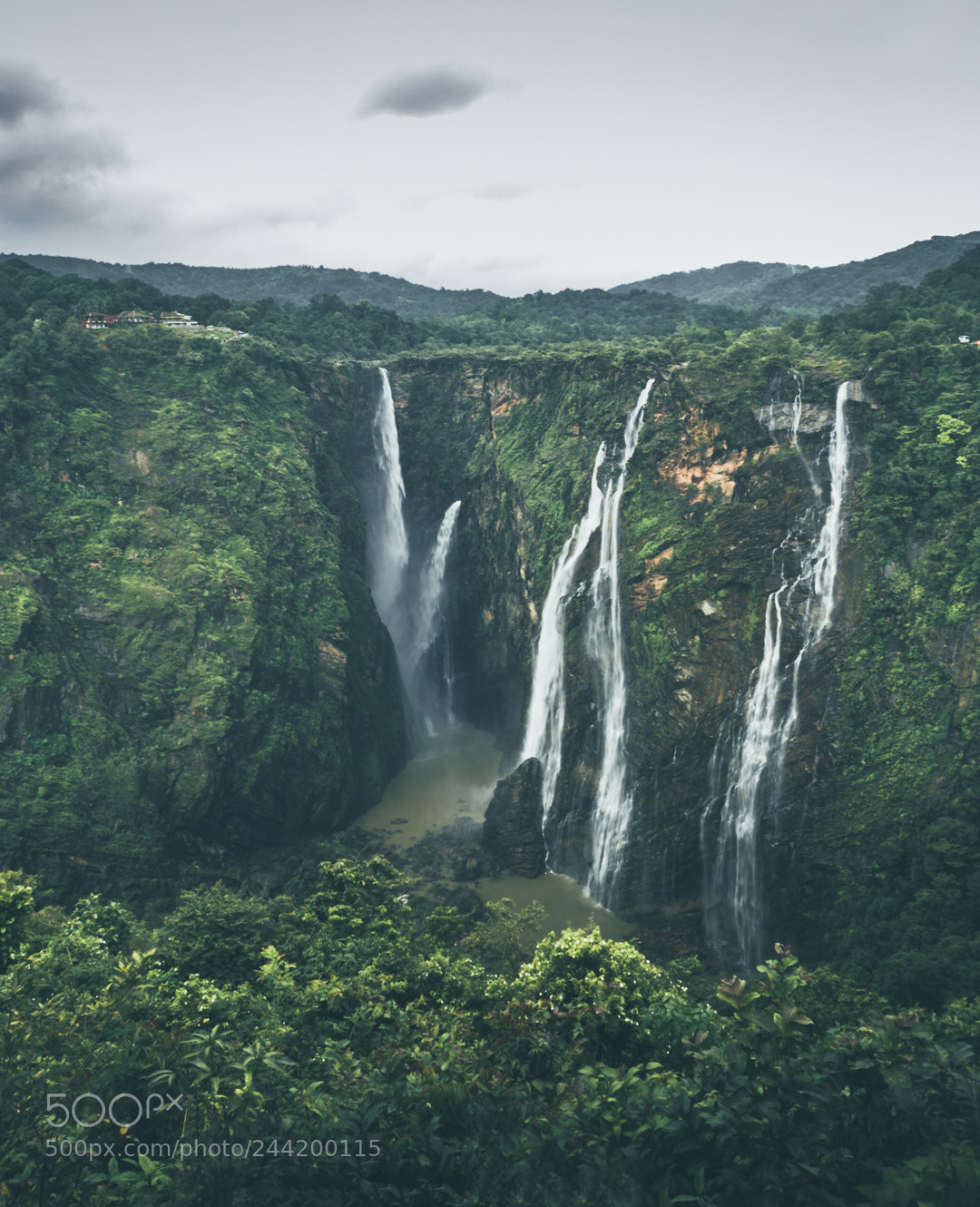 Nikon D3200 sample photo. Jog falls photography
