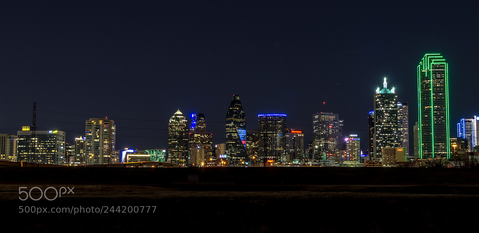 Nikon D7000 sample photo. Dallas skyline photography