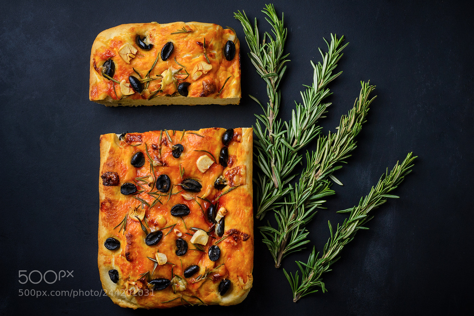 Nikon D3100 sample photo. Homemade italian focaccia with photography