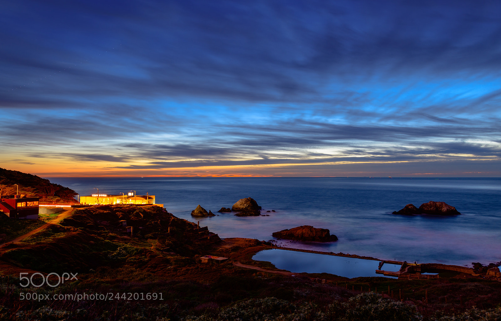 Nikon D850 sample photo. Sutro baths photography
