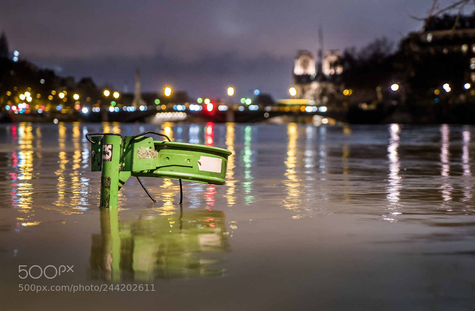 Sony a7S sample photo. La seine en crue photography