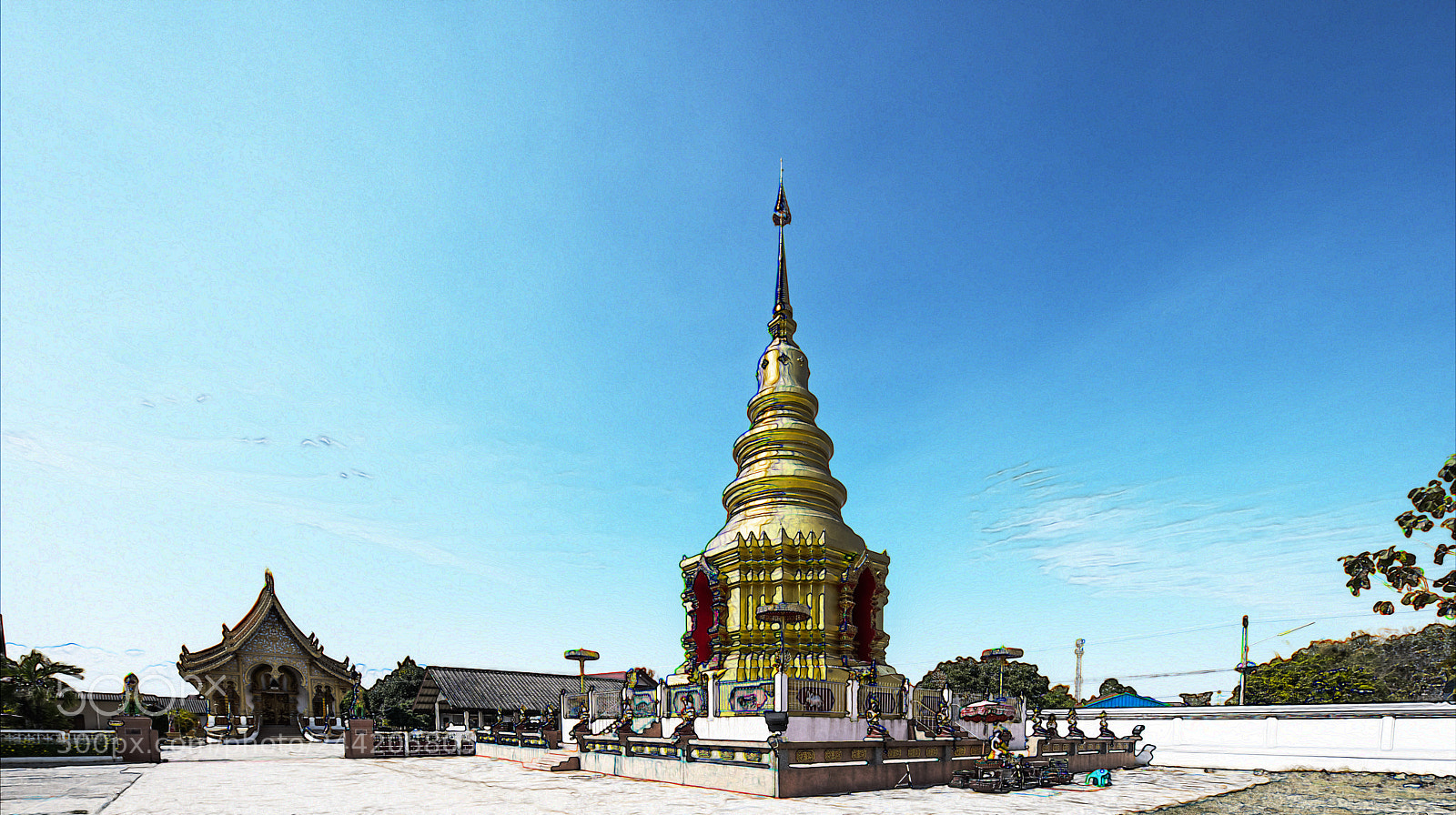 Nikon D850 sample photo. Stupa photography