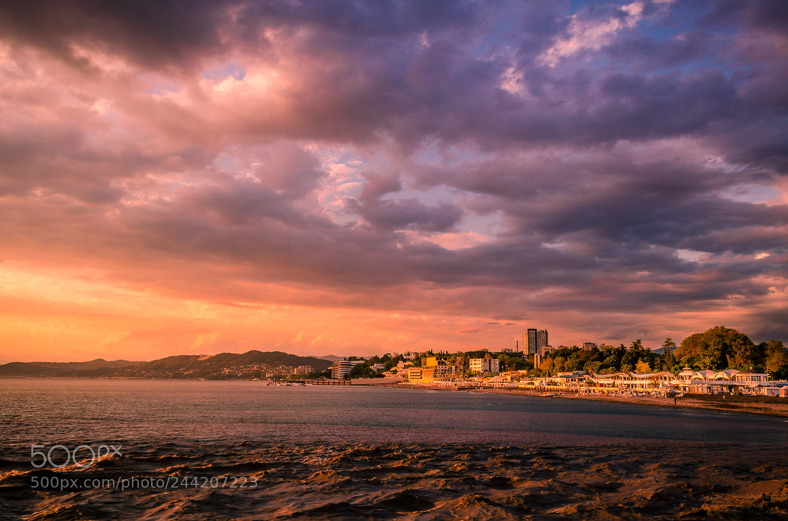 Nikon D5100 sample photo. Sunset photography