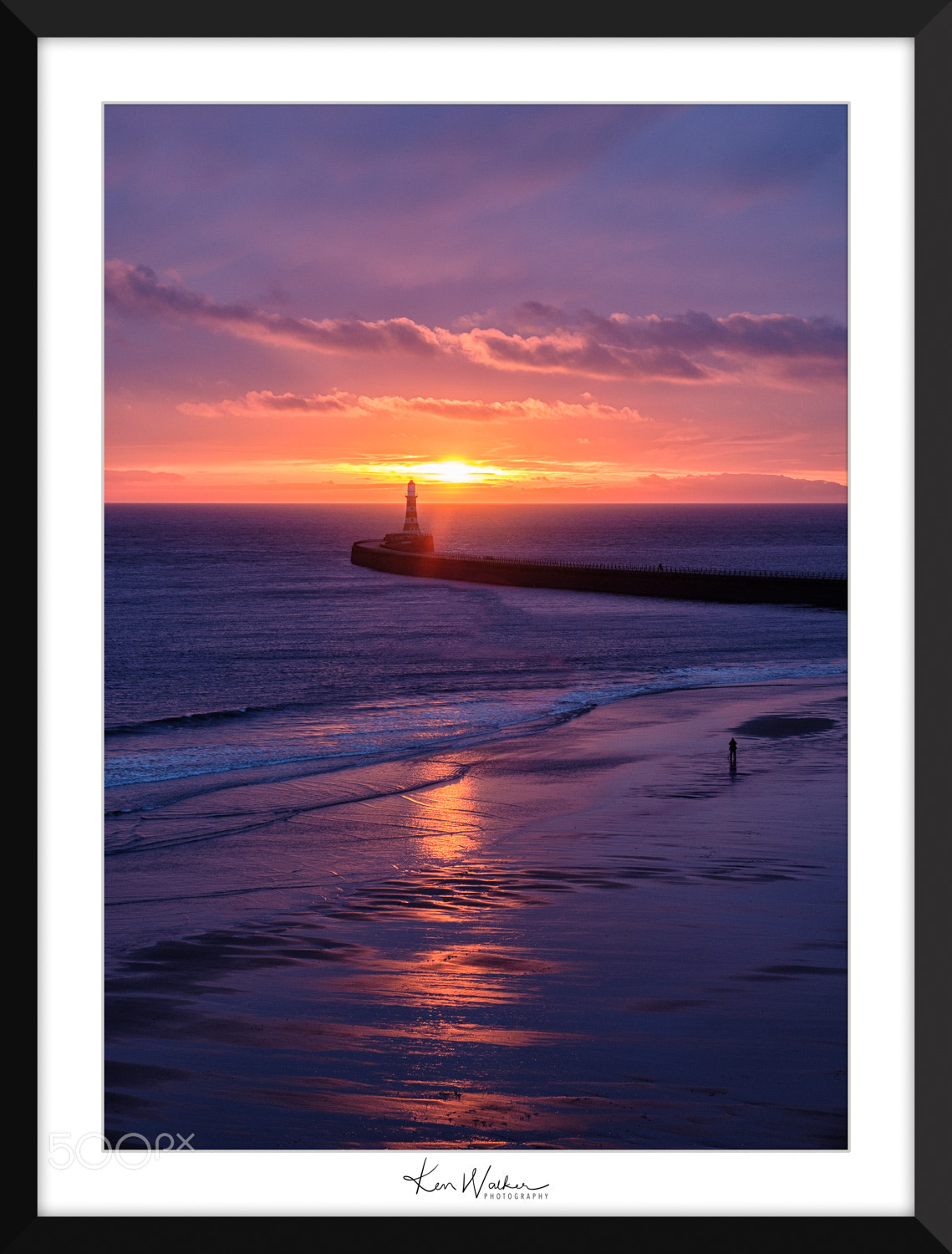 Fujifilm X-T2 sample photo. Reflections at roker photography