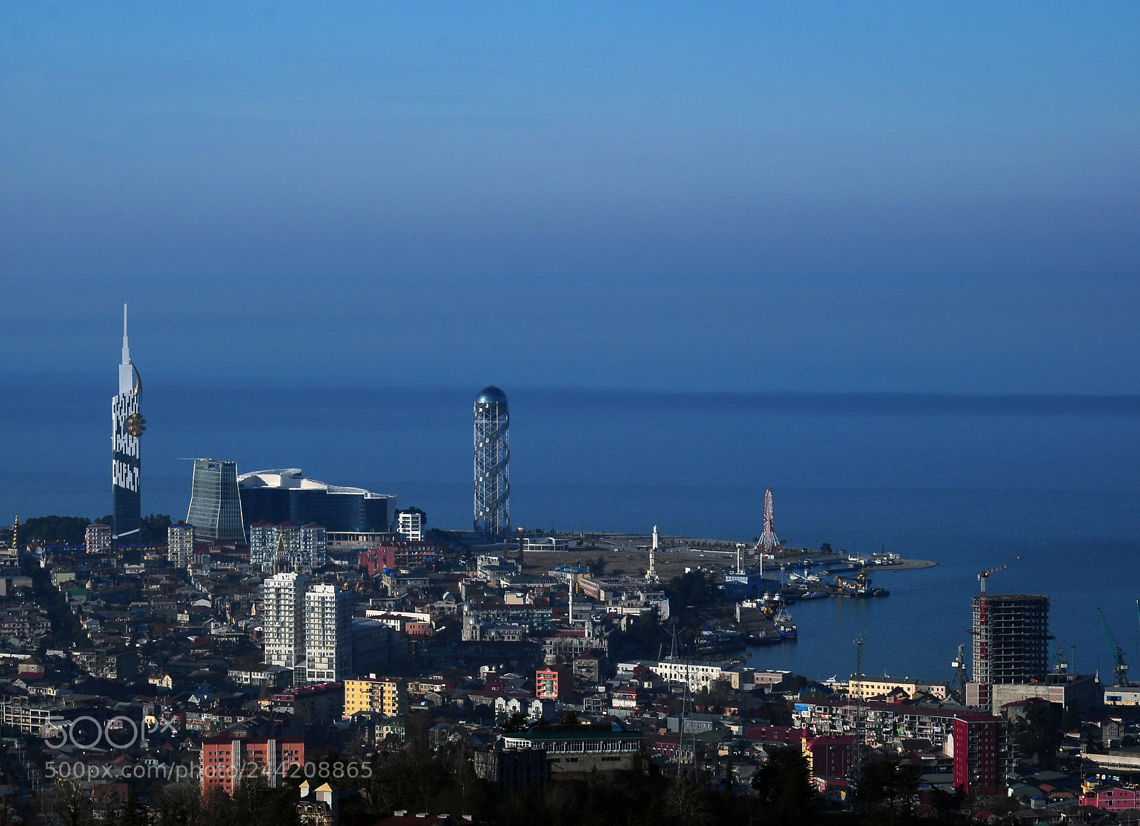 Nikon D5000 sample photo. When the sky merge photography