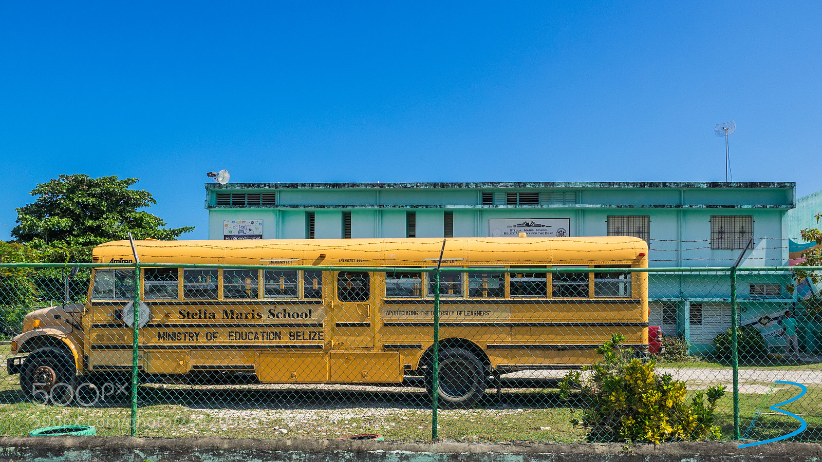 Olympus OM-D E-M1 sample photo. Schoolbus photography