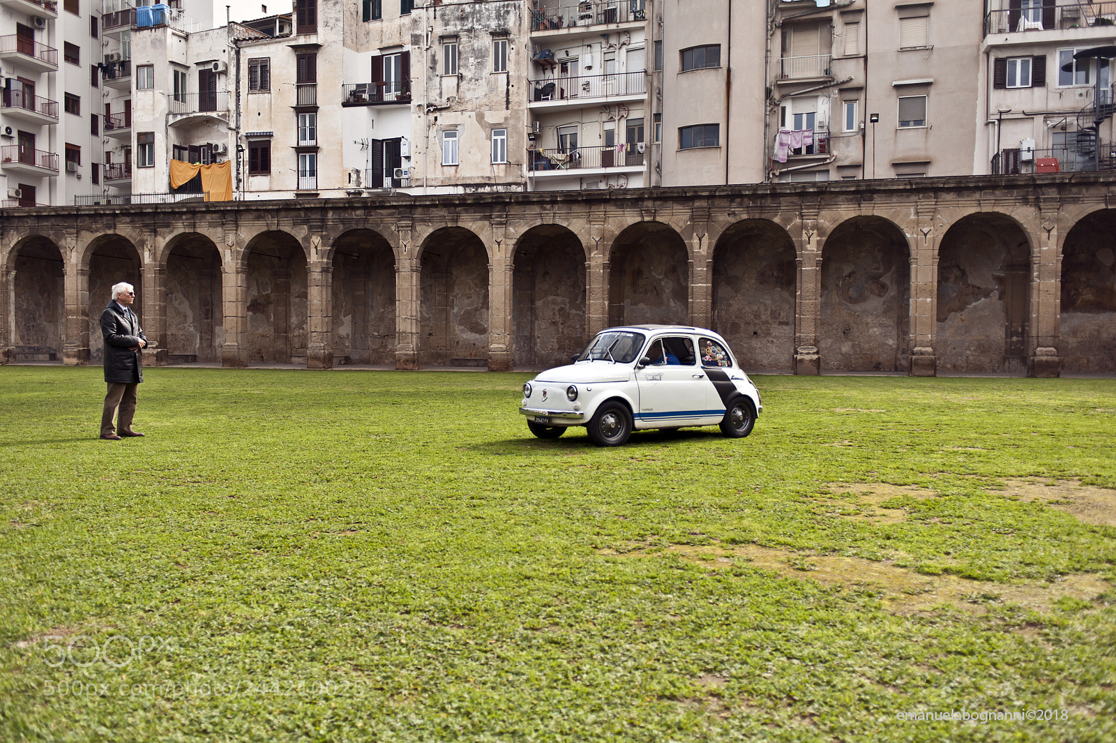 Nikon D700 sample photo. Fiat 500 photography