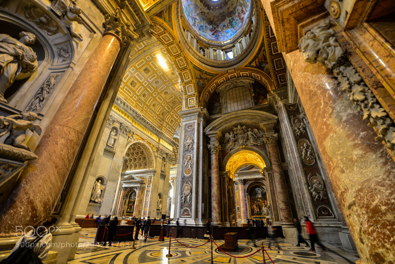 Nikon D610 sample photo. St.peter's basilica, vatican museum photography