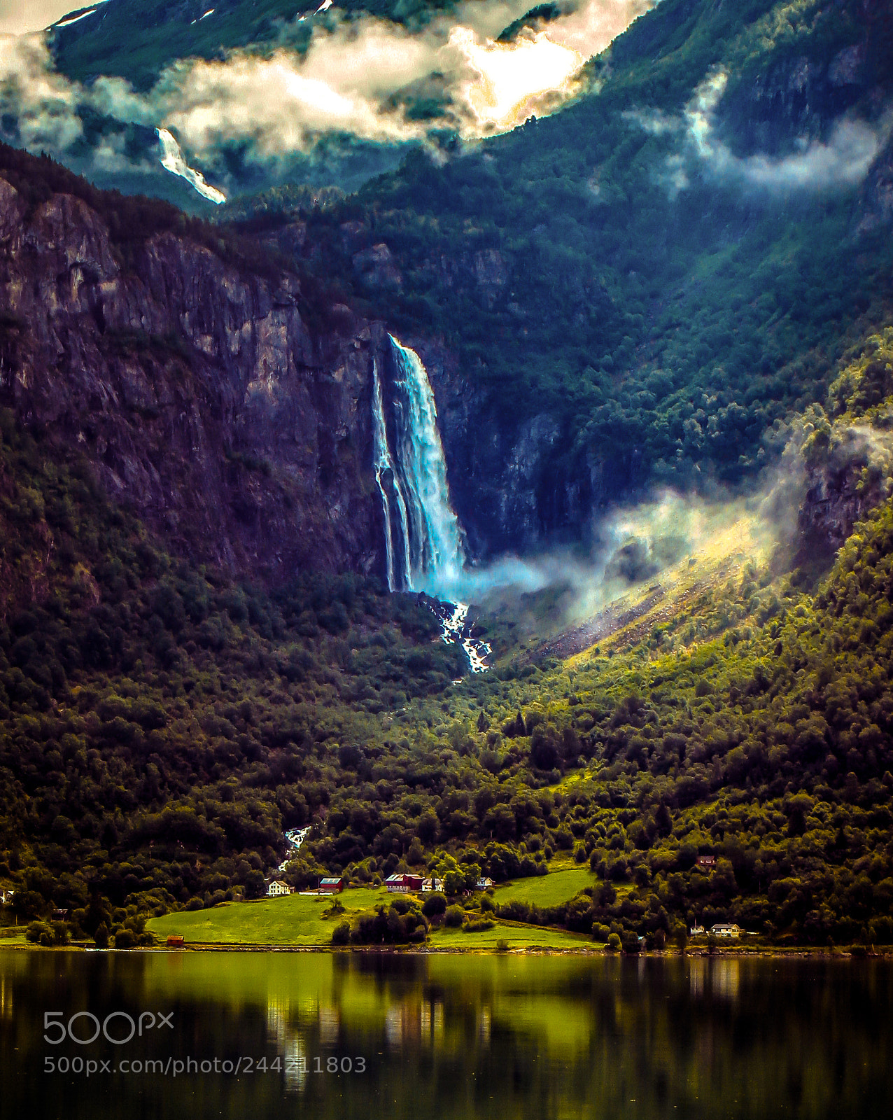 Canon PowerShot S100 sample photo. Feigumfossen photography