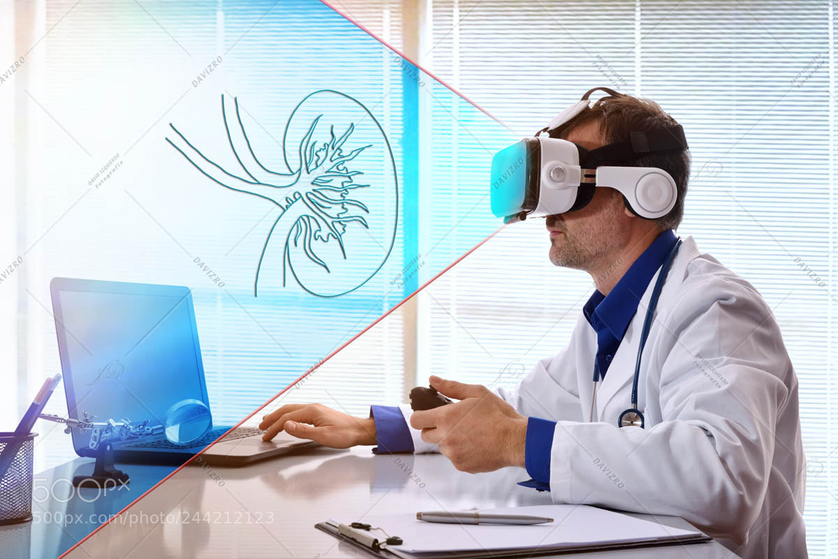 Nikon D810 sample photo. Concept of doctor watching photography