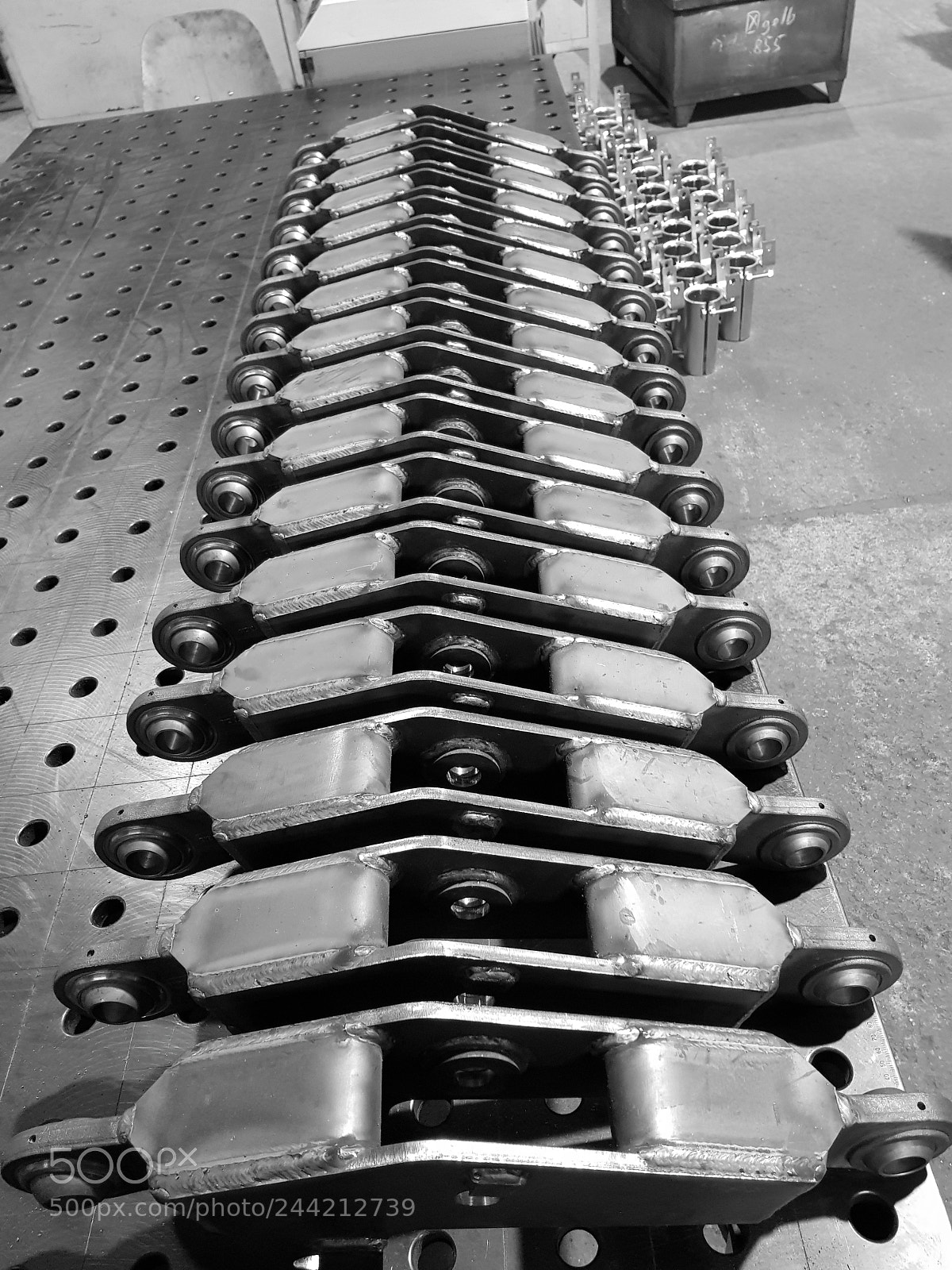 Samsung Galaxy S8 sample photo. Welding technology in steel photography