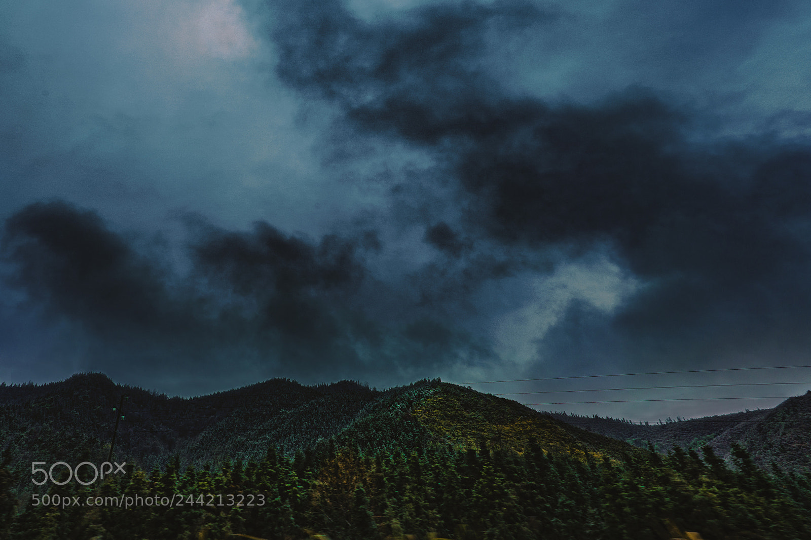 Sony a7R II sample photo. Overcast cyan photography