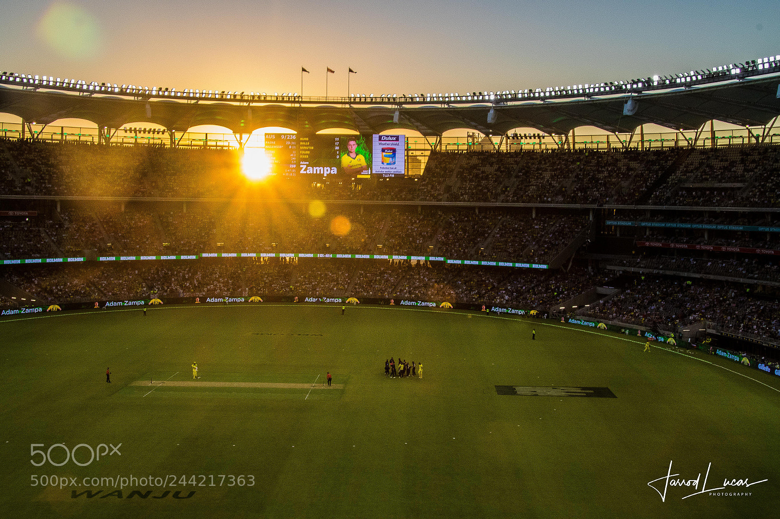 Canon EOS 7D Mark II sample photo. Perth's new stadium opens photography