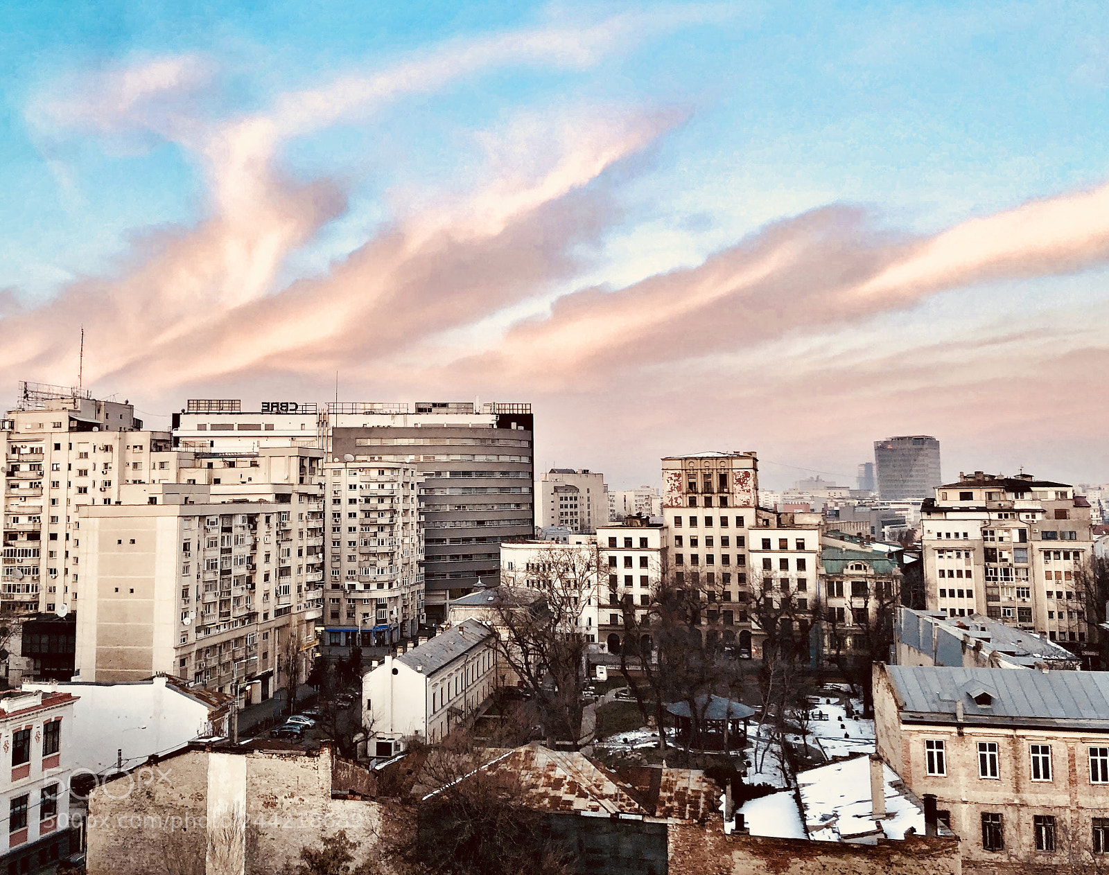 Apple iPhone 8 sample photo. Cotton candy sky photography