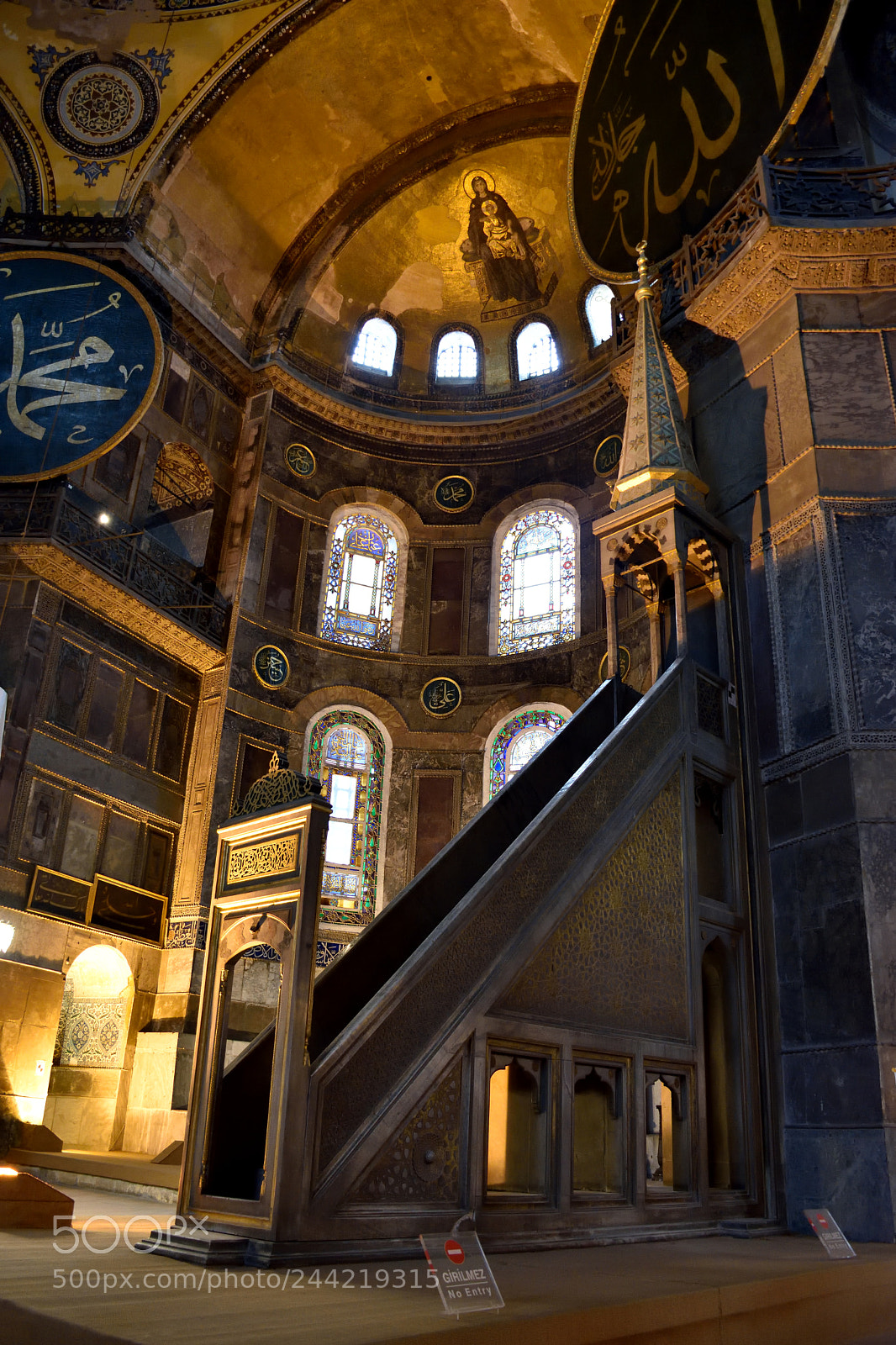 Nikon D5500 sample photo. Hagia sophia or blue photography