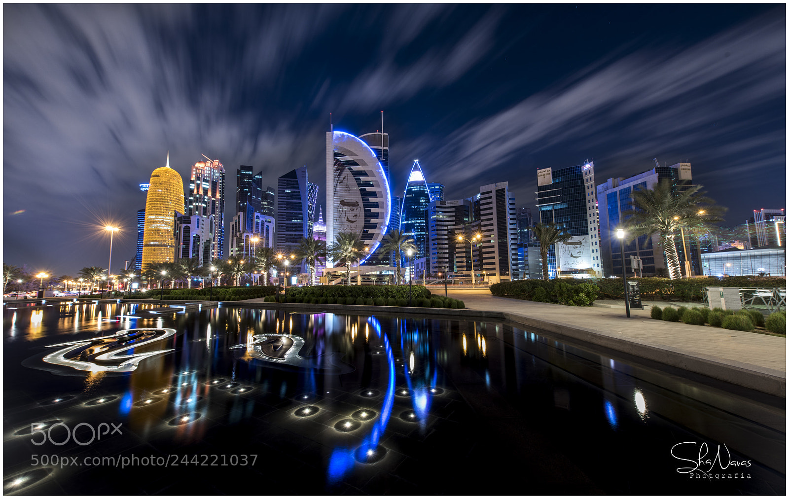 Nikon D810 sample photo. Doha cityscape photography