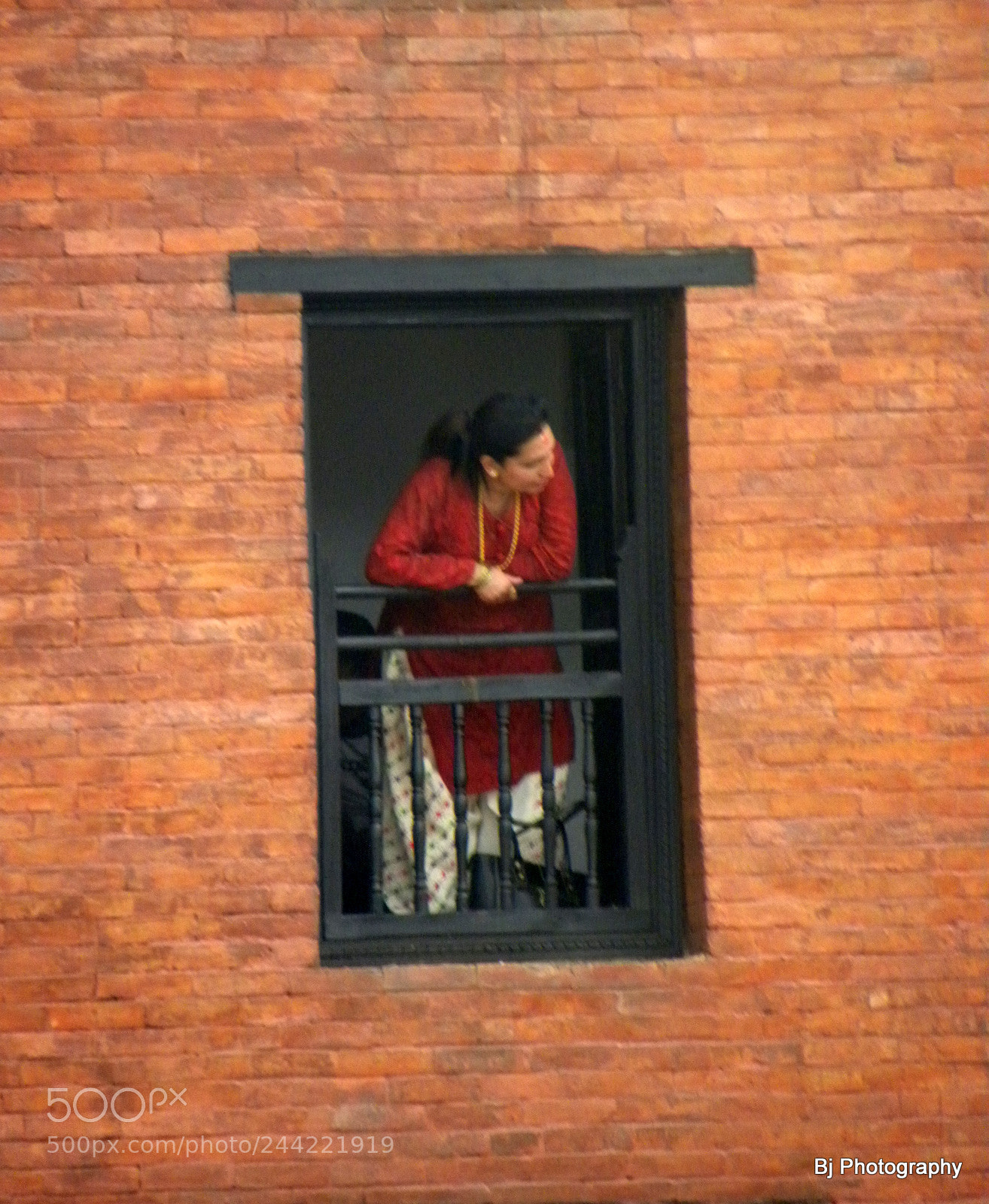 Nikon Coolpix P90 sample photo. Nepalese woman at window photography