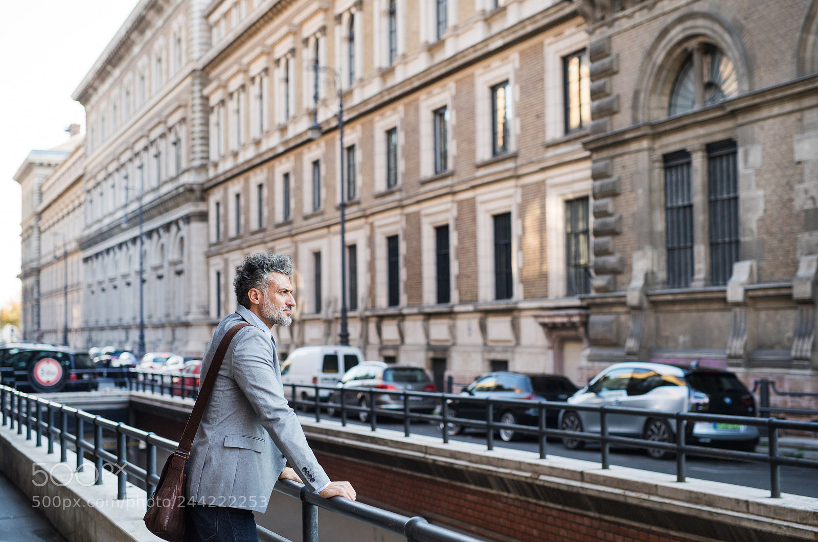 Nikon D5 sample photo. Mature businessman standing in photography