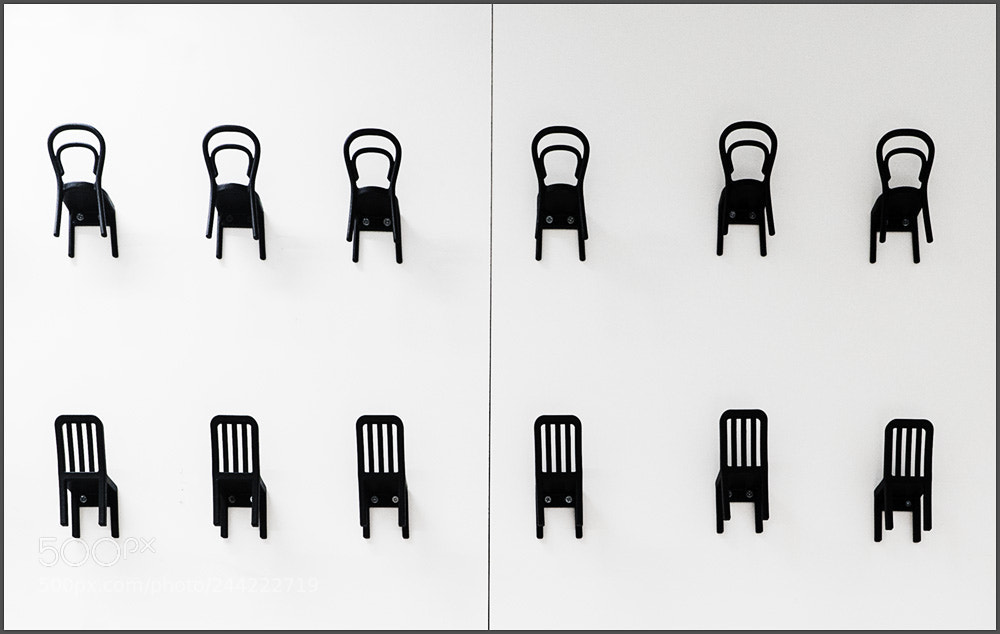 Sony a7S sample photo. Chairs photography