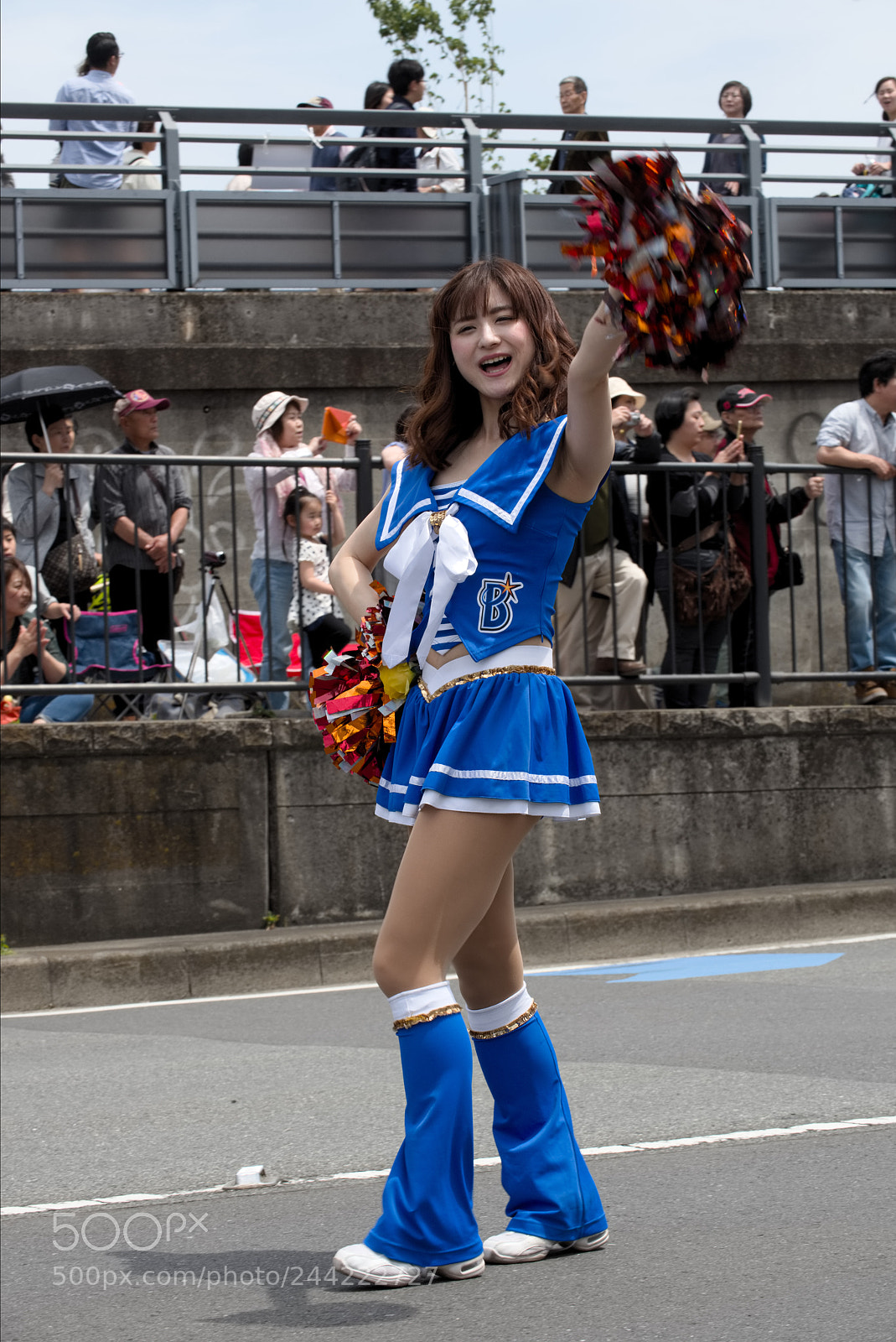 Nikon D810 sample photo. Cheer girl photography