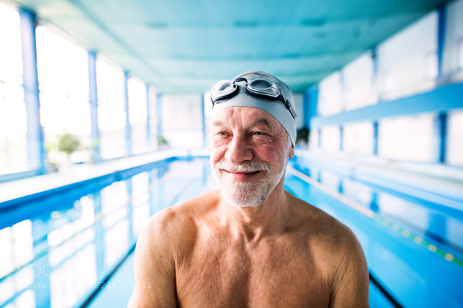 Nikon D5 sample photo. Senior man standing in photography