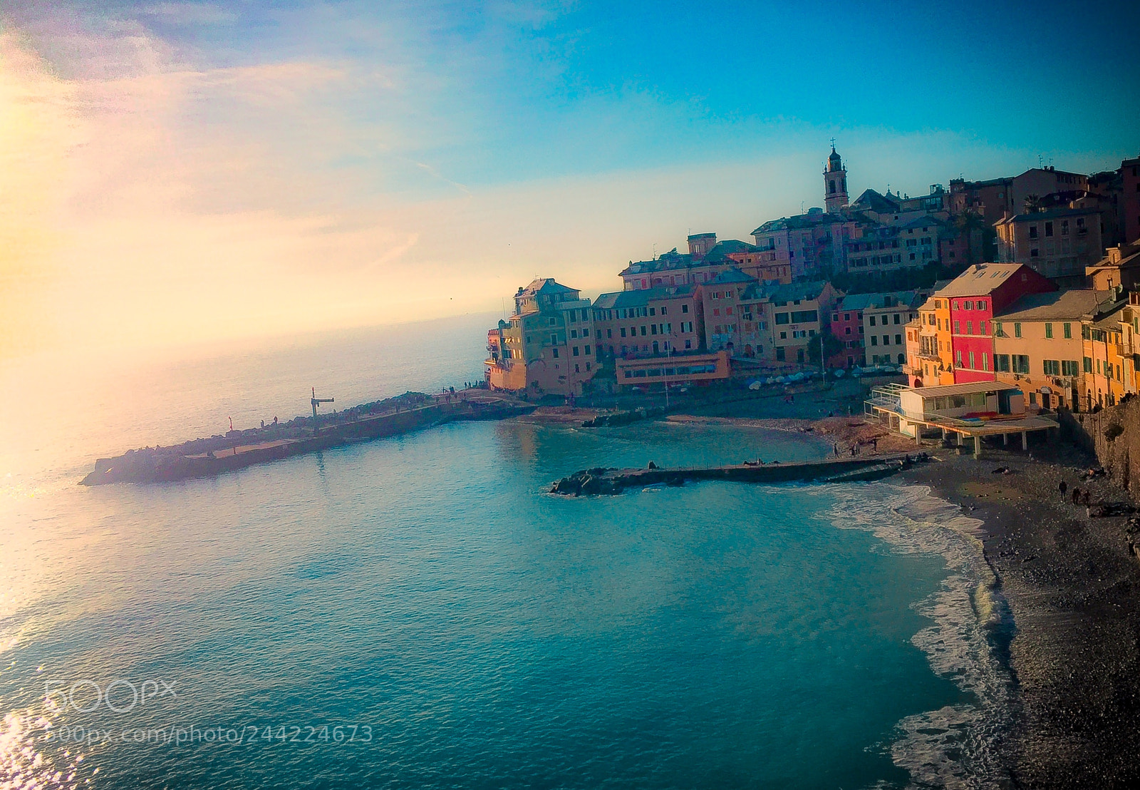Apple iPhone 6 sample photo. Bogliasco photography