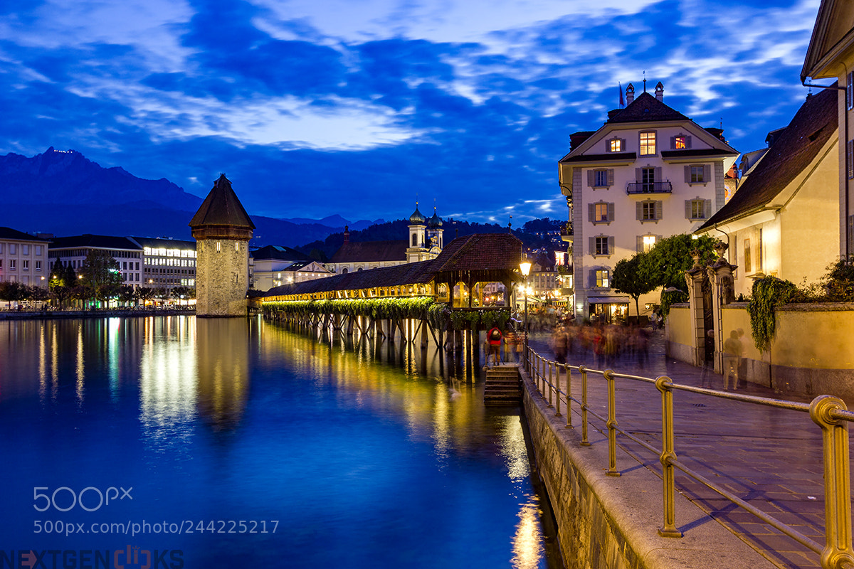 Canon EOS 550D (EOS Rebel T2i / EOS Kiss X4) sample photo. Lucerne in the blue photography