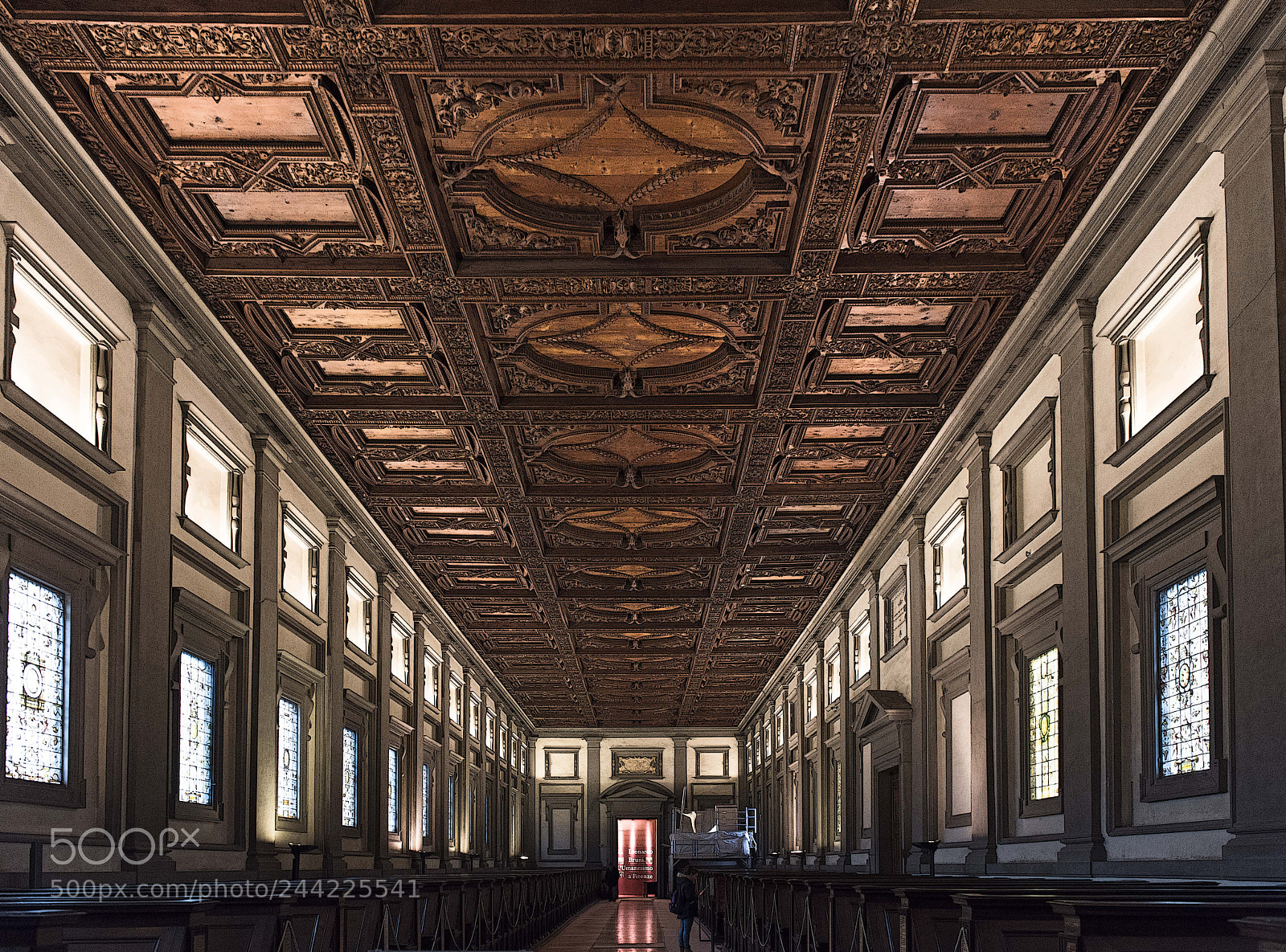 Nikon D810 sample photo. Firenze biblioteca medicea laurenziana photography