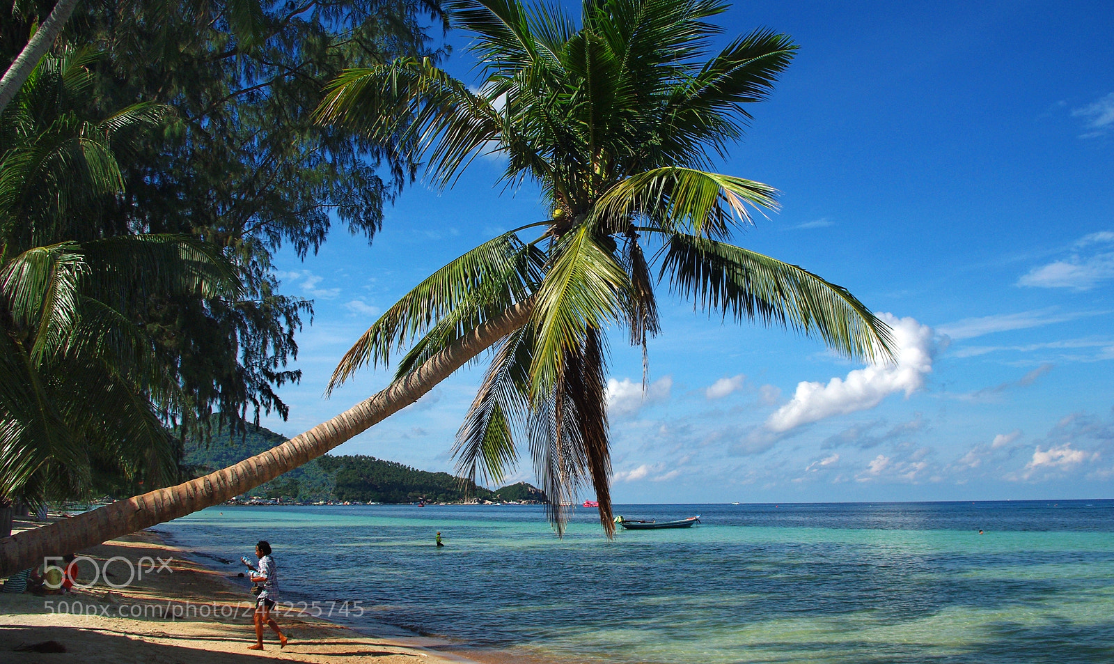 Pentax K200D sample photo. Koh tao  beach. photography