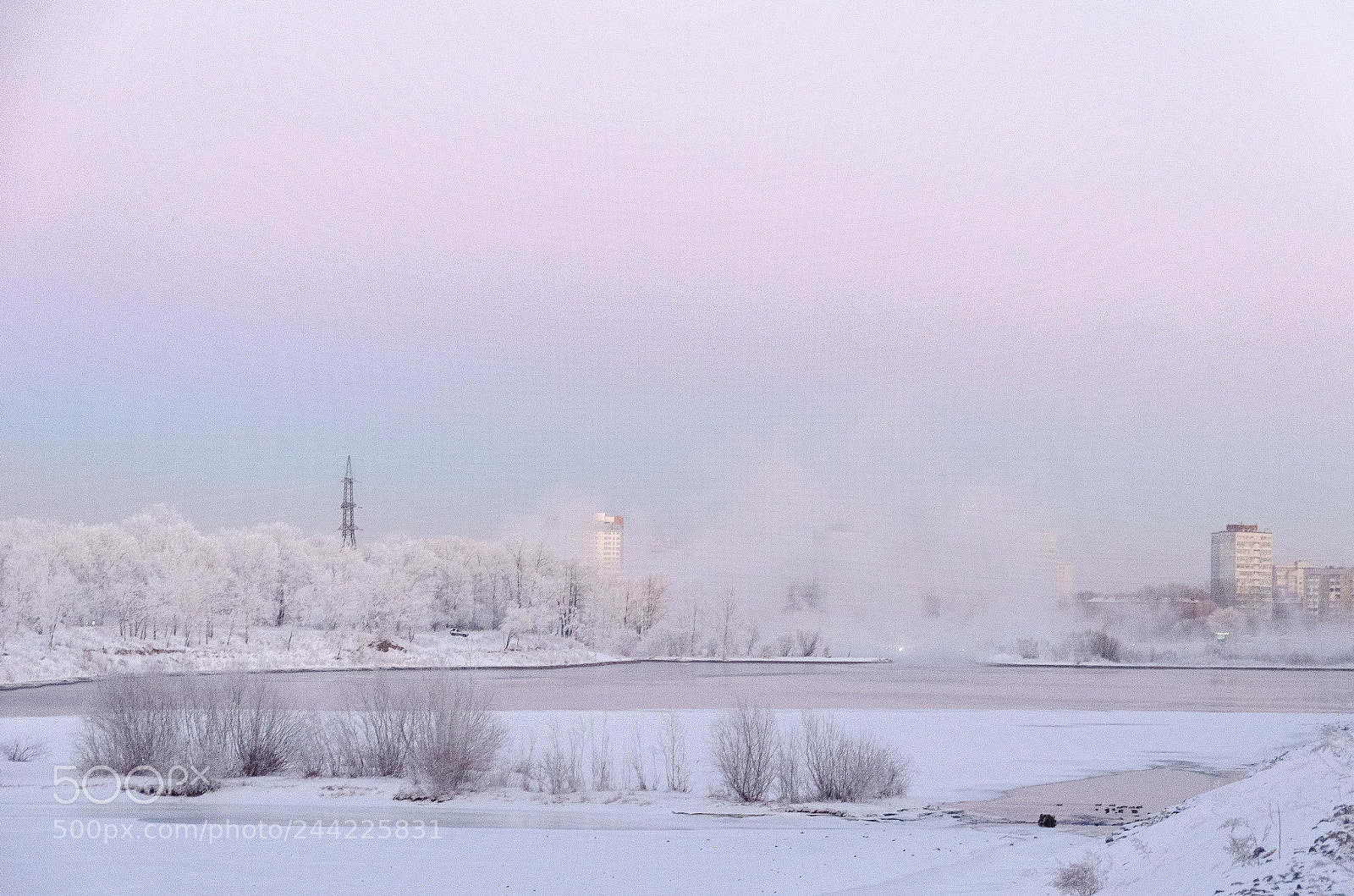 Nikon D5100 sample photo. Winter in krasnoyarsk photography