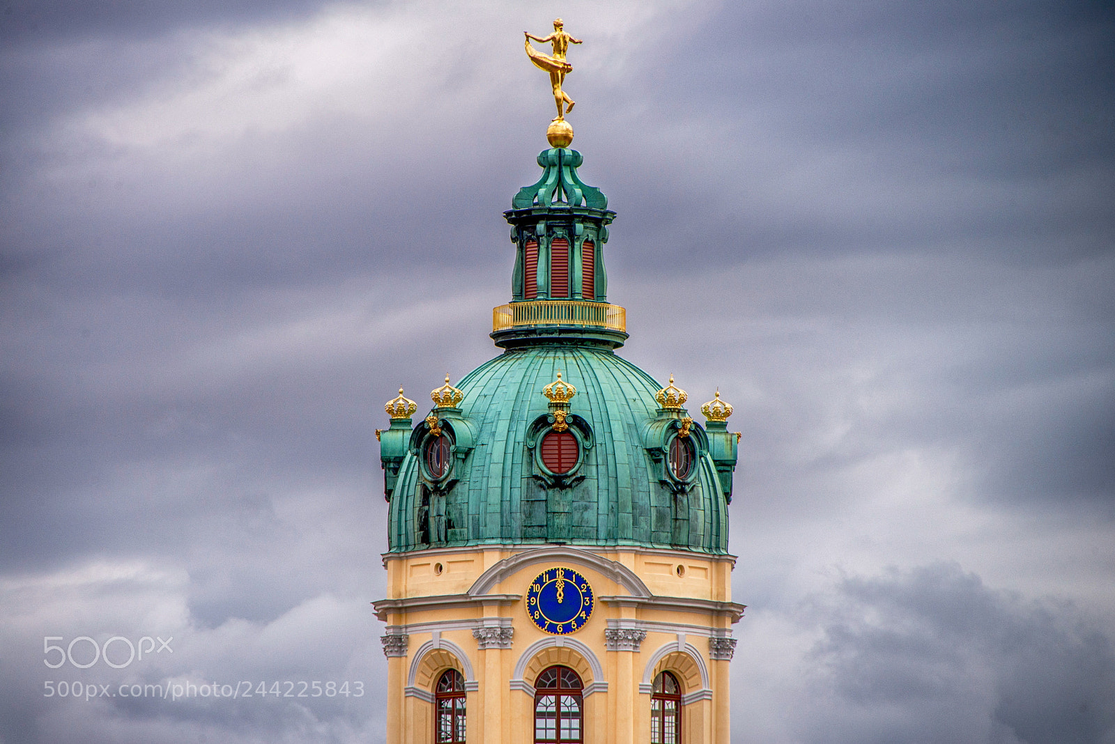 Nikon D610 sample photo. Charlottenburg castle in berlin photography