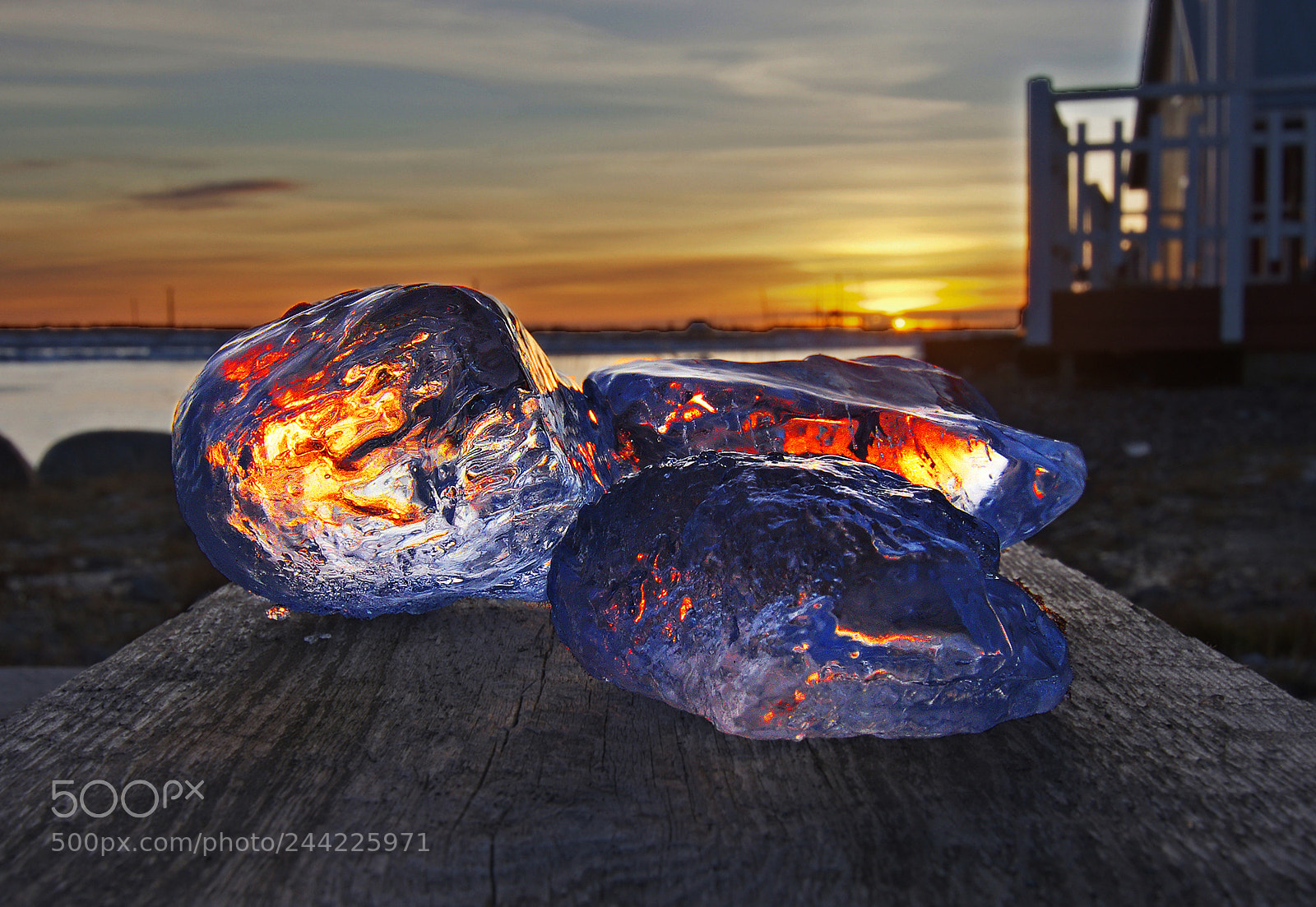 Pentax K-5 sample photo. Ice and fire. photography