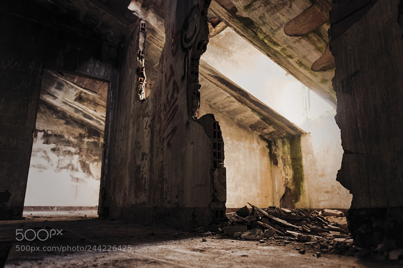 Nikon D5 sample photo. Urbex - decay #1 photography