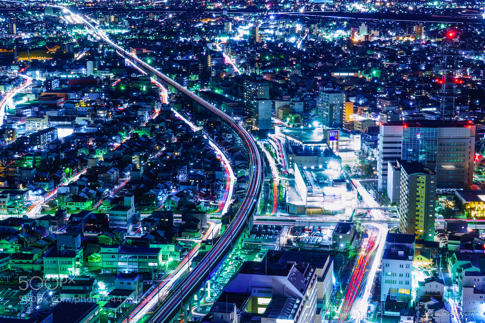 Sony SLT-A99V sample photo. Night view from gifu photography